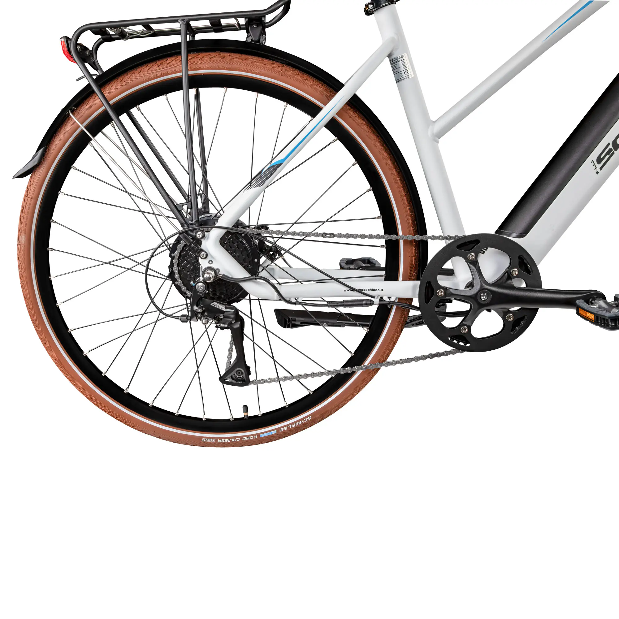 Schiano E-Bike Voke Trekking 28 Zoll 8-Gang 418 Wh weiß Schiano E-Bike Voke Trekking 28 Zoll 8-Gang 418 Wh weiß