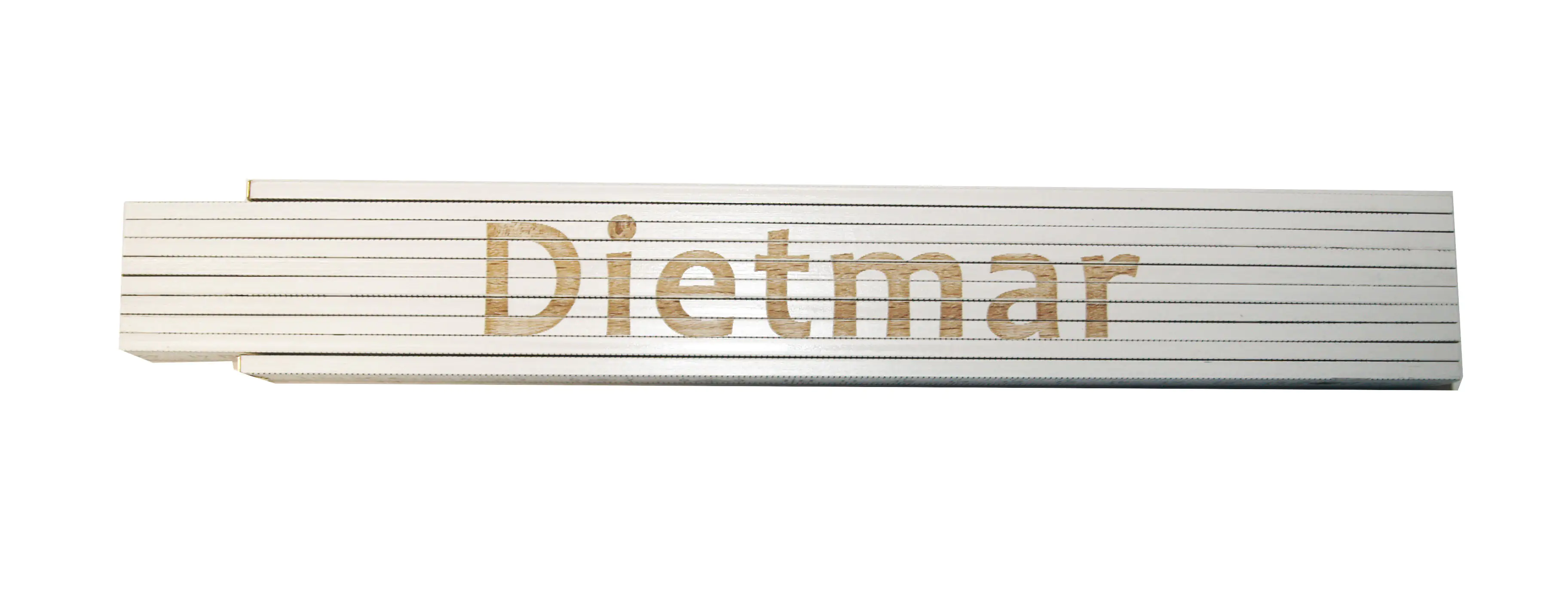 Zollstock Dietmar 2 m weiß