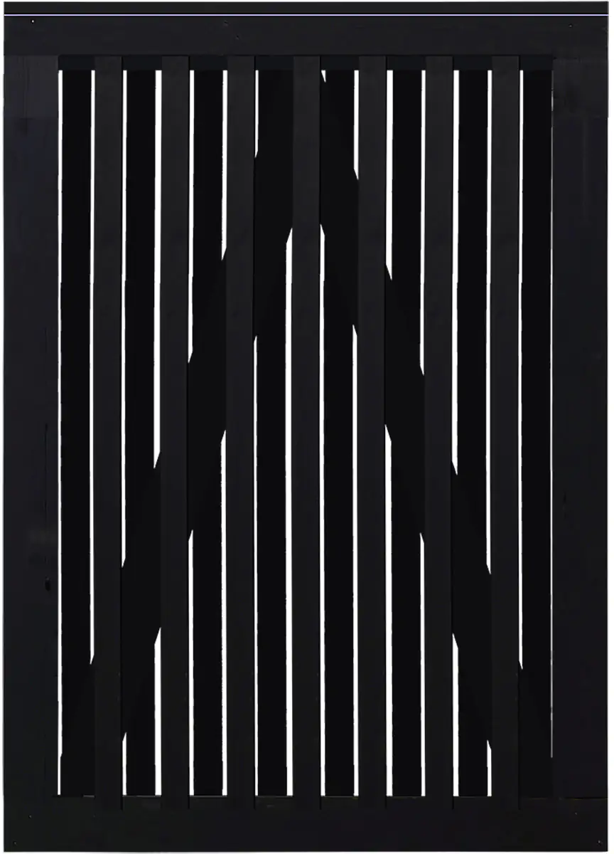 Plus Tor Nagano 100 x 140 cm RAL 9005 Schwarz