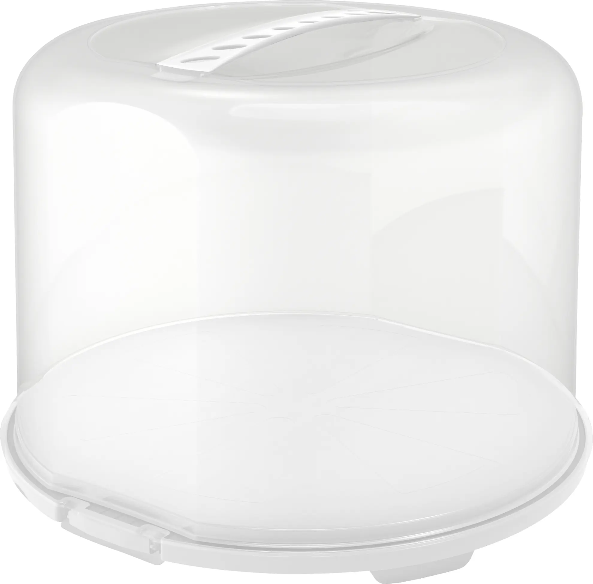 Rotho Tortenglocke Fresh XL 26 cm weiß 35,5 x 34,5 x 26 cm (L x B x H)