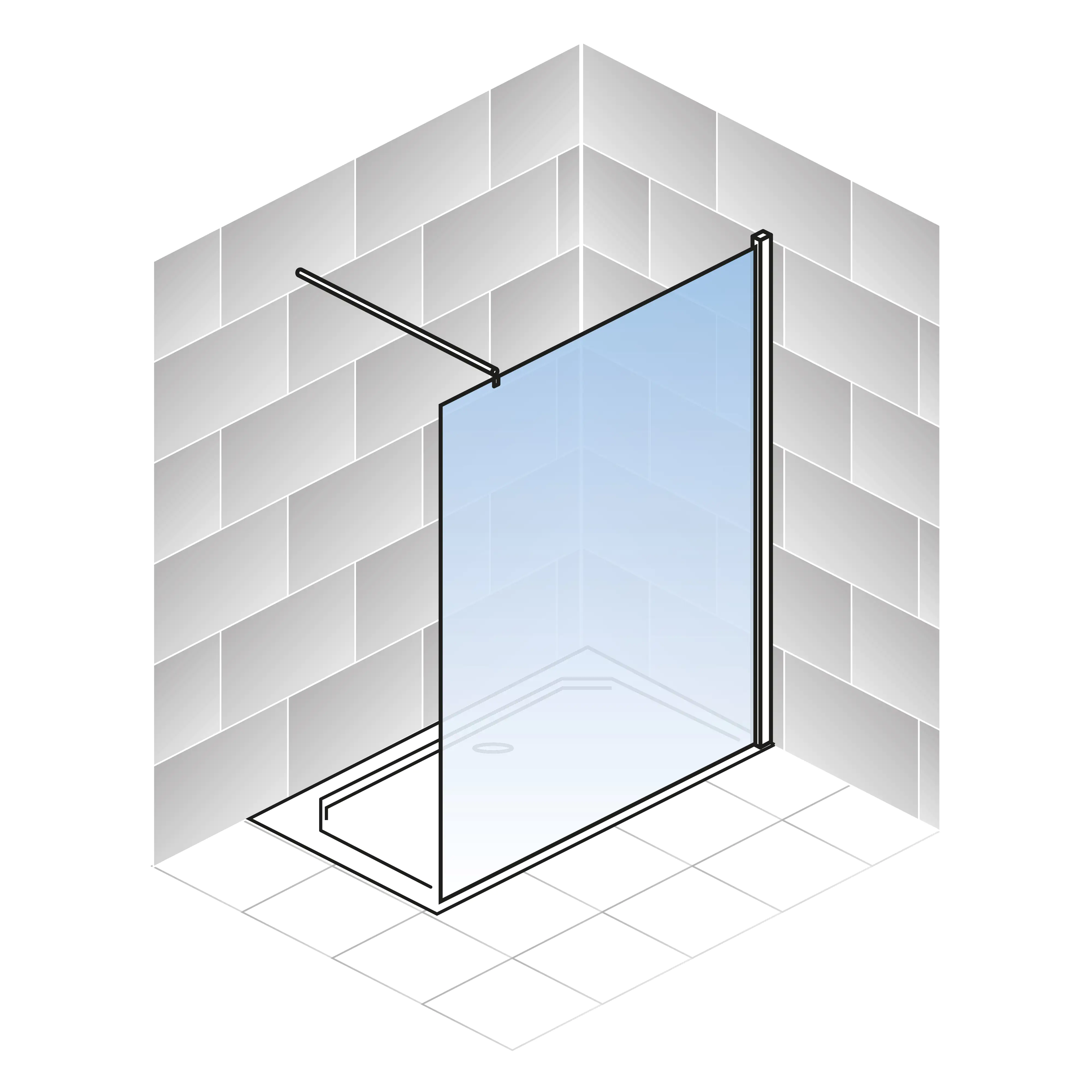 4060991064210_5 Schulte Walk In 100 x 190 cm Alexa Style 2.0