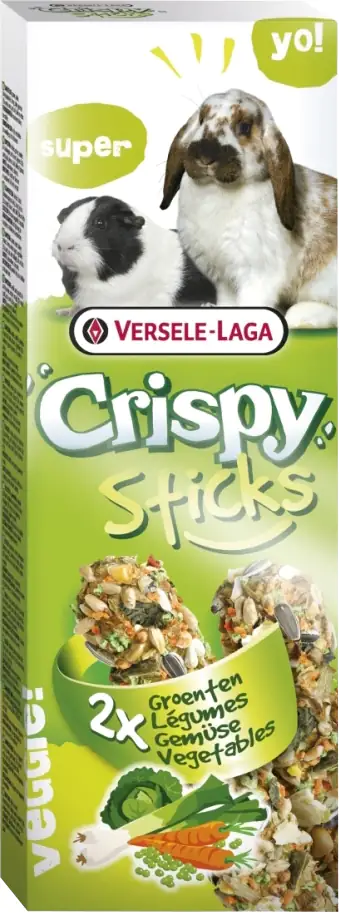Crispy Sticks Kaninchen-Meerschweinchen Gemüse 2 Stück 110 g