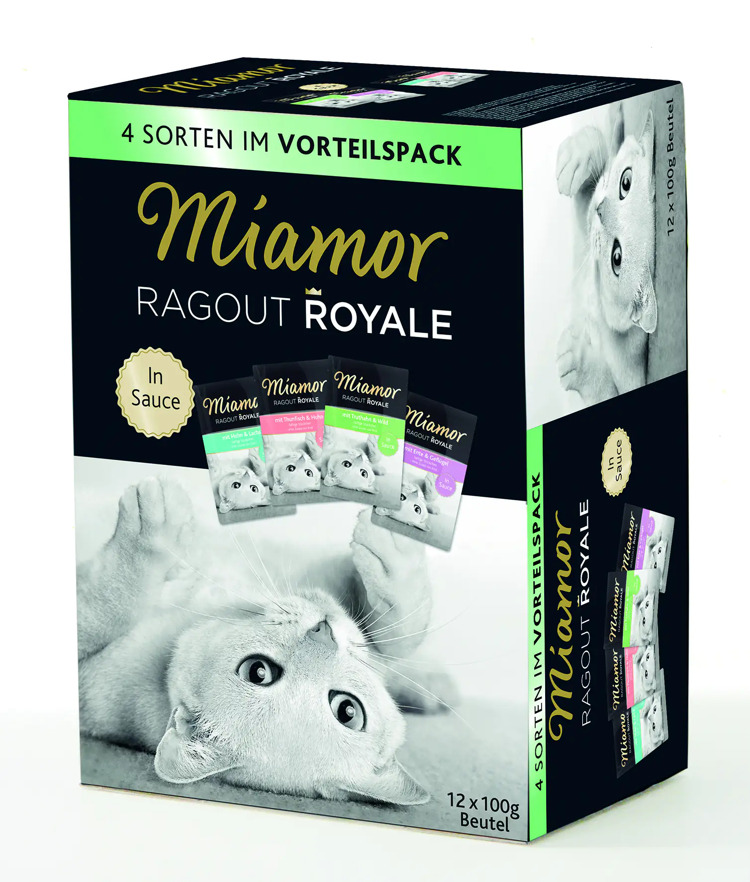 Miamor Ragout Royale Multi Mix in Sauce Katzenfutter 12 x 100 g