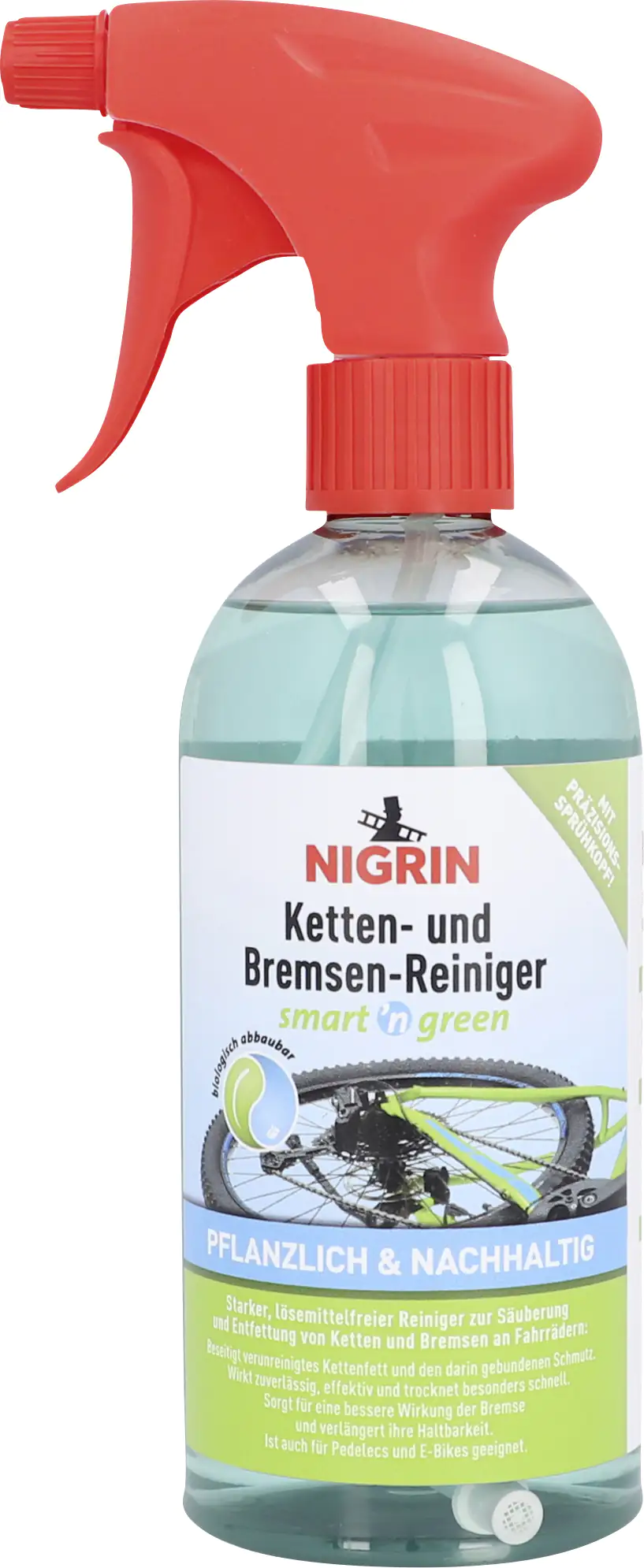 Nigrin Smart'n Green Ketten- und Bremsenreiniger 500ml