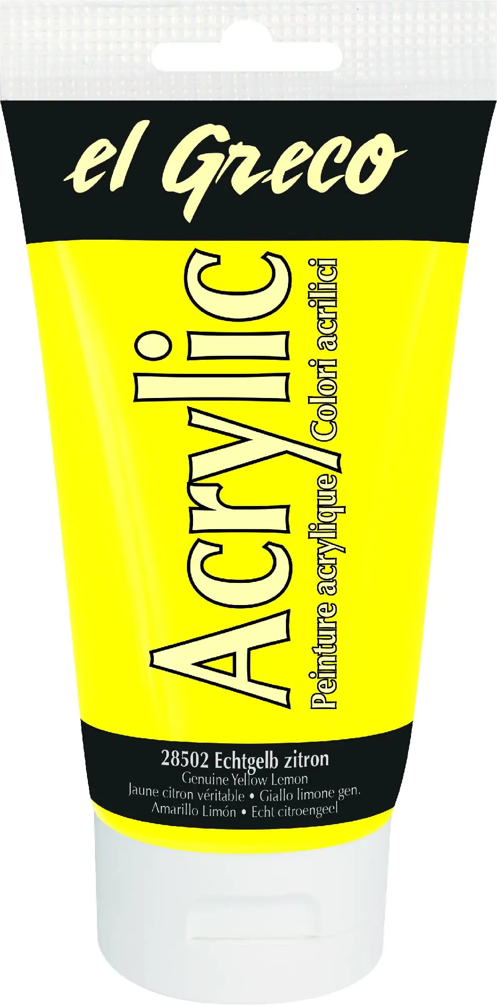 Kreul el Greco Acrylic Tube echtgelb zitron 150 ml
