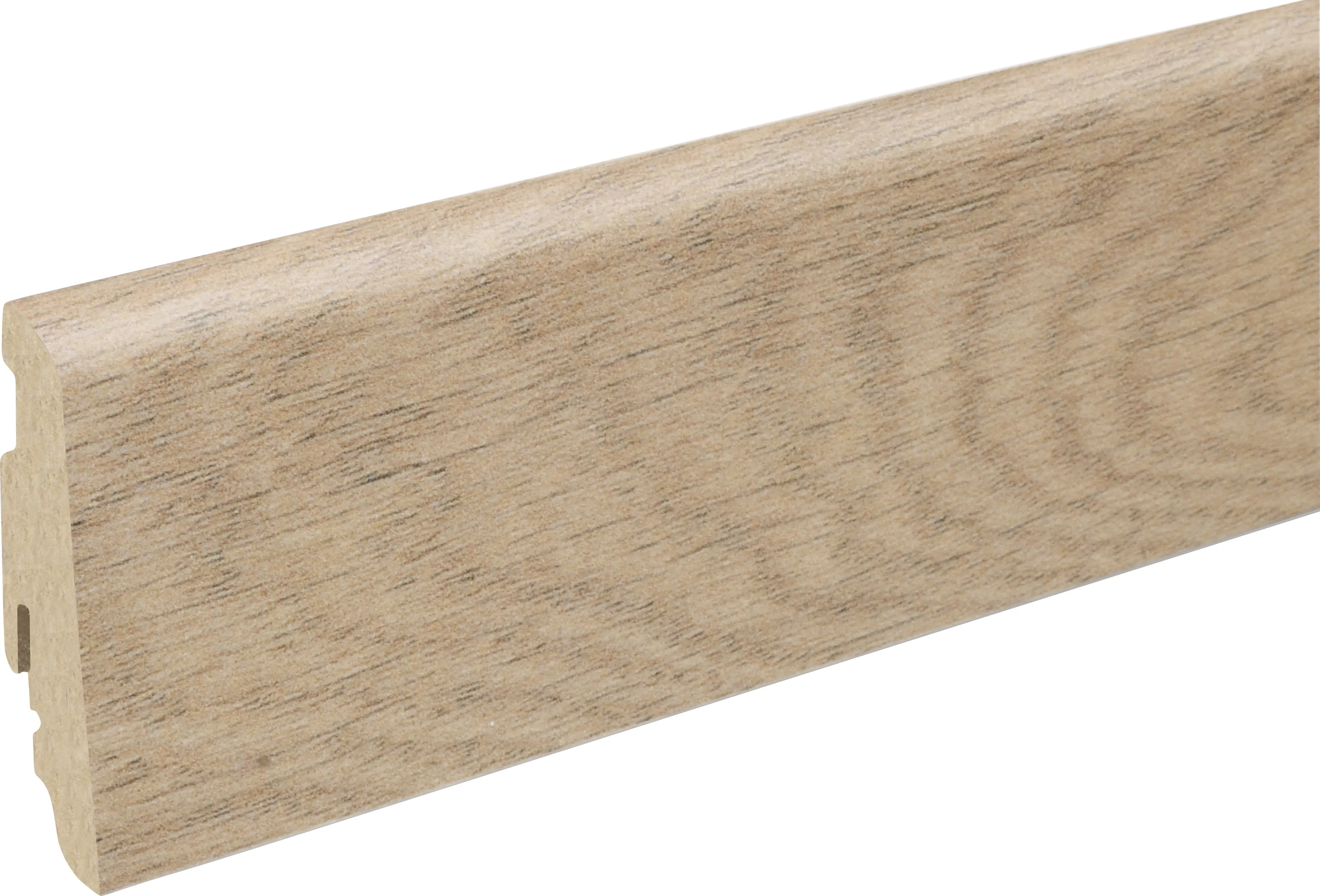 Neuhofer Fußleiste 240 cm 58 x 19 mm Schatteneiche