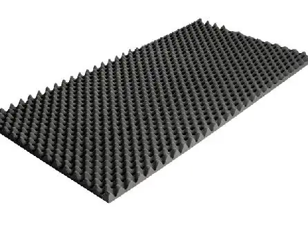 4040172512495 Akupur Akustik-Schaumstoff Noppenplatte 200 x 100 x 3 cm