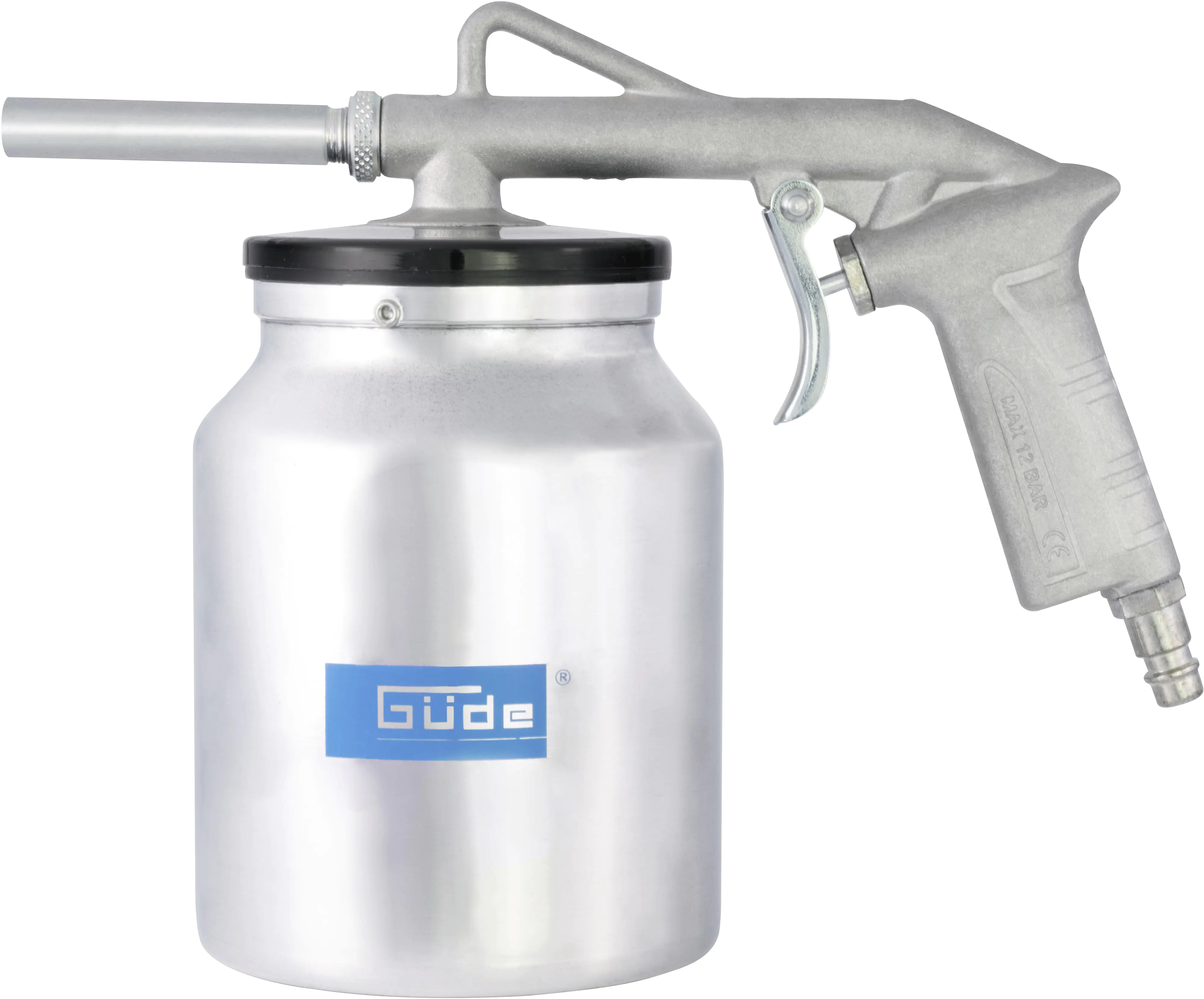Güde Sandstrahlpistole mit Behälter 0,7 l Güde Sandstrahlpistole mit Behälter 0,7 l