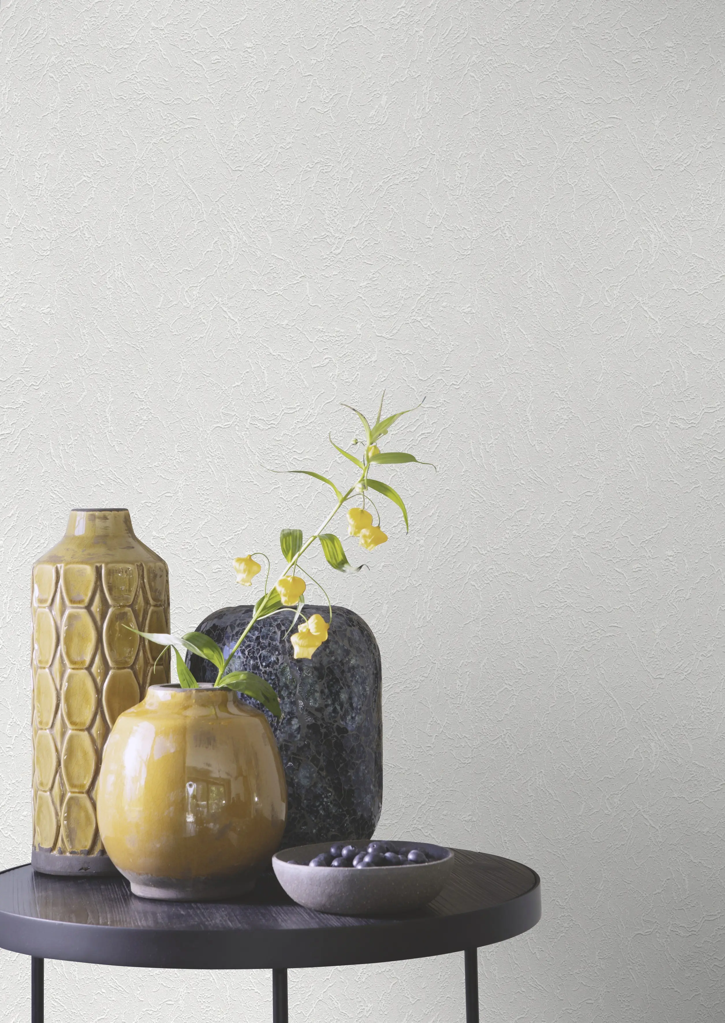 Rasch Vliestapete 816846 Wallton überstreichbares uni weiß 10,05 x 0,53 m