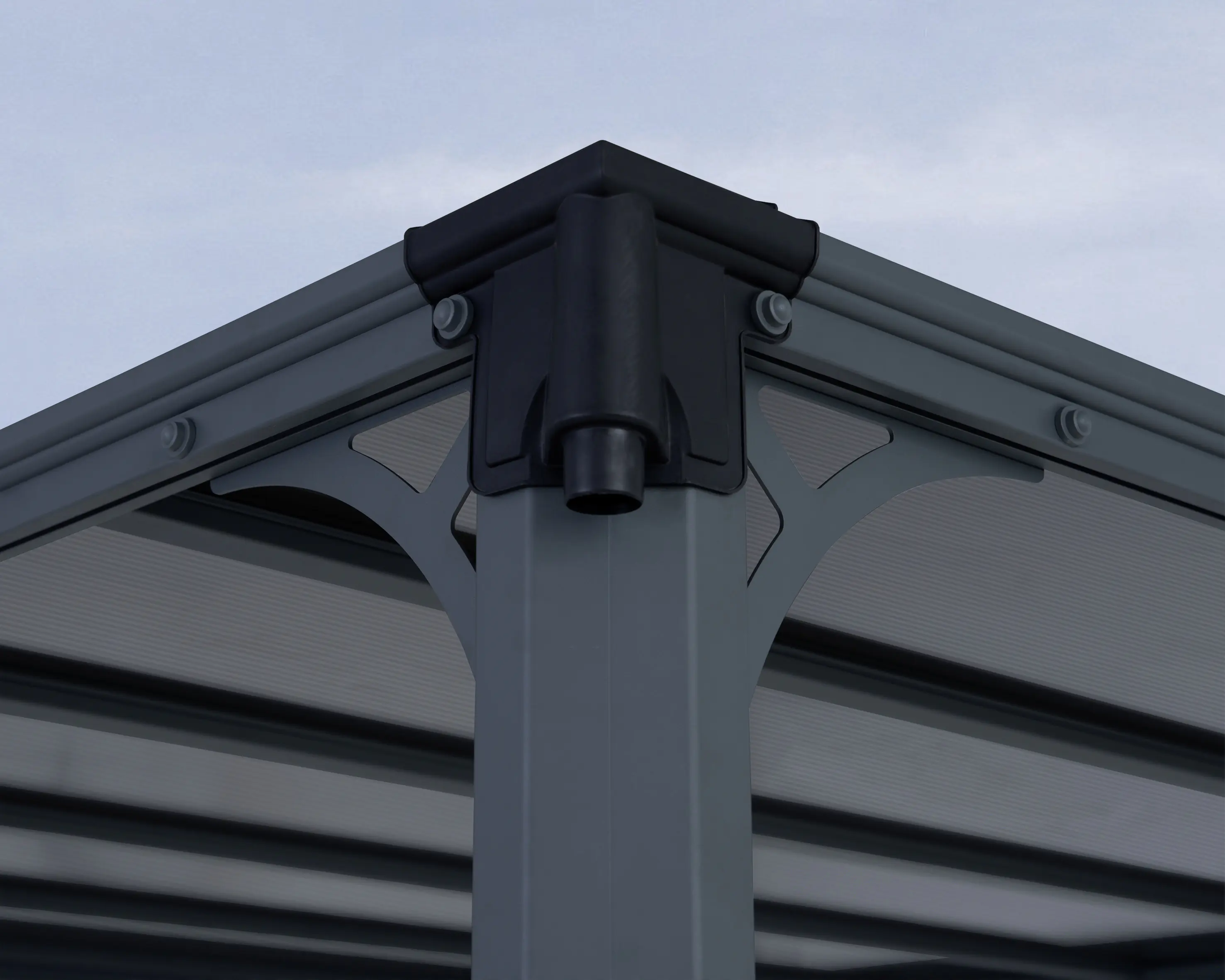 Canopia Pavillon Milano 3000 309 x 309 cm, grau