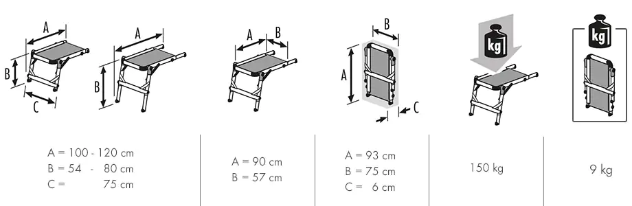 Hailo Treppenpodest TP1 Hailo Treppenpodest TP1
