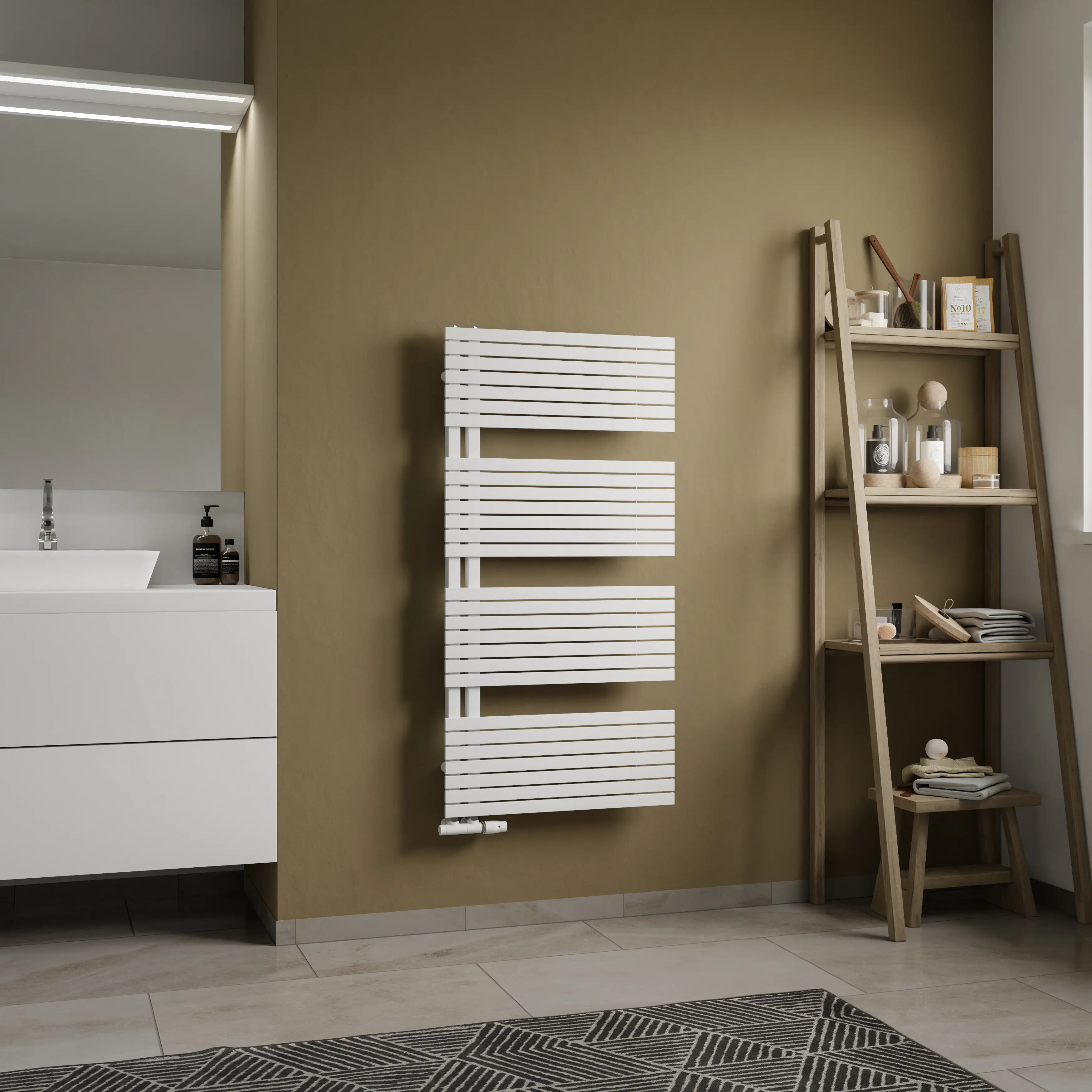 Ximax Handtuchheizkörper P2-Open Slim 118,5 x 60 cm 564 Watt weiß 