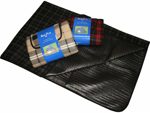Picknickdecke Thermo 130 x 170 cm 4-fach sortiert