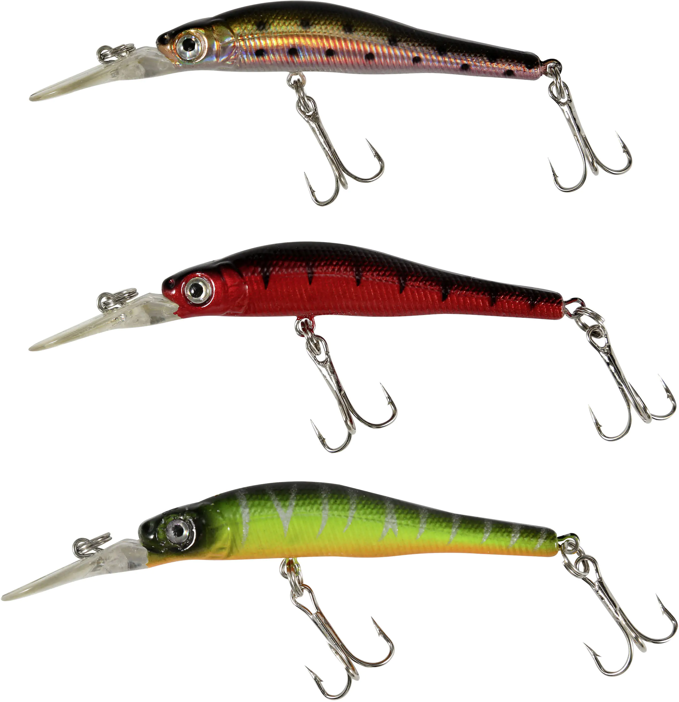 Paladin Wobbler Sortiment I Barsch-Zander-Hecht 3 Stück schwimmend