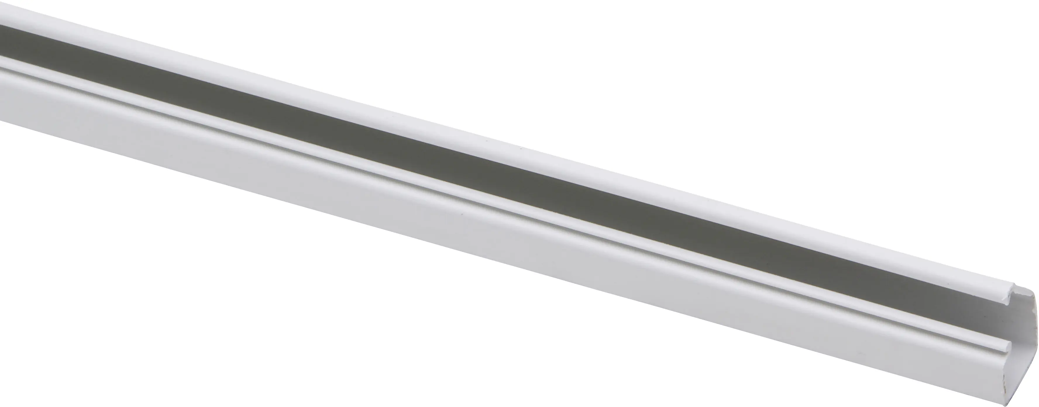 Kopp Minikabelkanal mit Klappdeckel 2 m, 10 x 10 mm,weiß