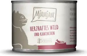 MjAMjAM Wild & Kaninchen an Heidelbeeren Katzenfutter 200 g