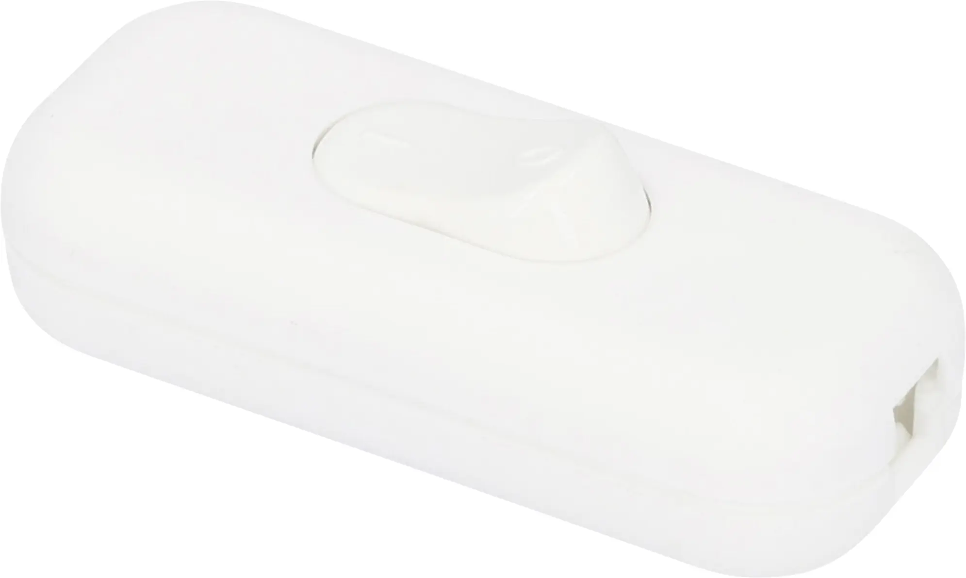 Schnur-Zwischenschalter 1p 250V 2A weiß Schnur-Zwischenschalter 1p 250V 2A weiß