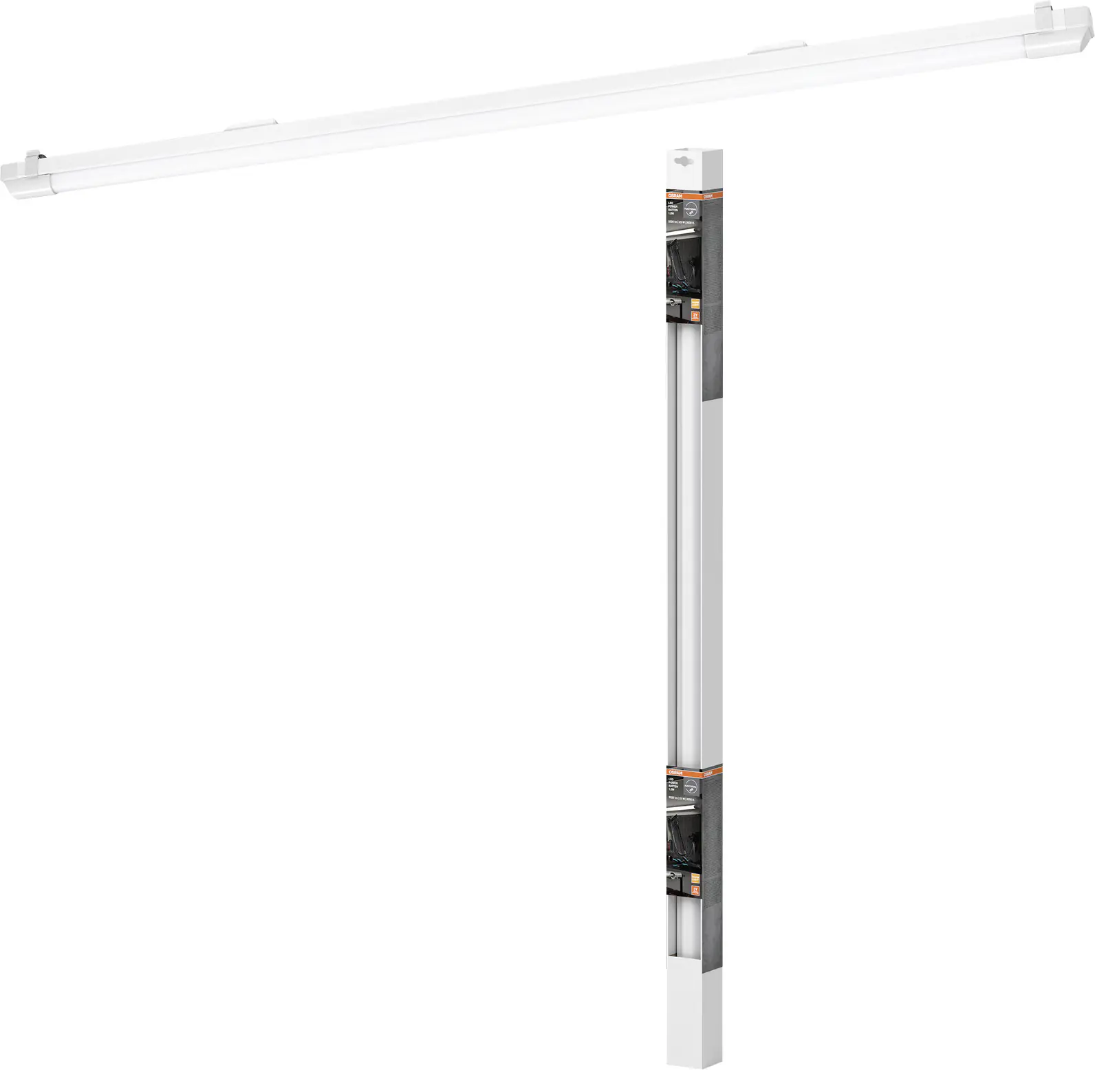 Osram LED Lichtleiste Power Batten weiß 120 cm 25 W warmweiß Osram LED Lichtleiste Power Batten weiß 120 cm 25 W warmweiß
