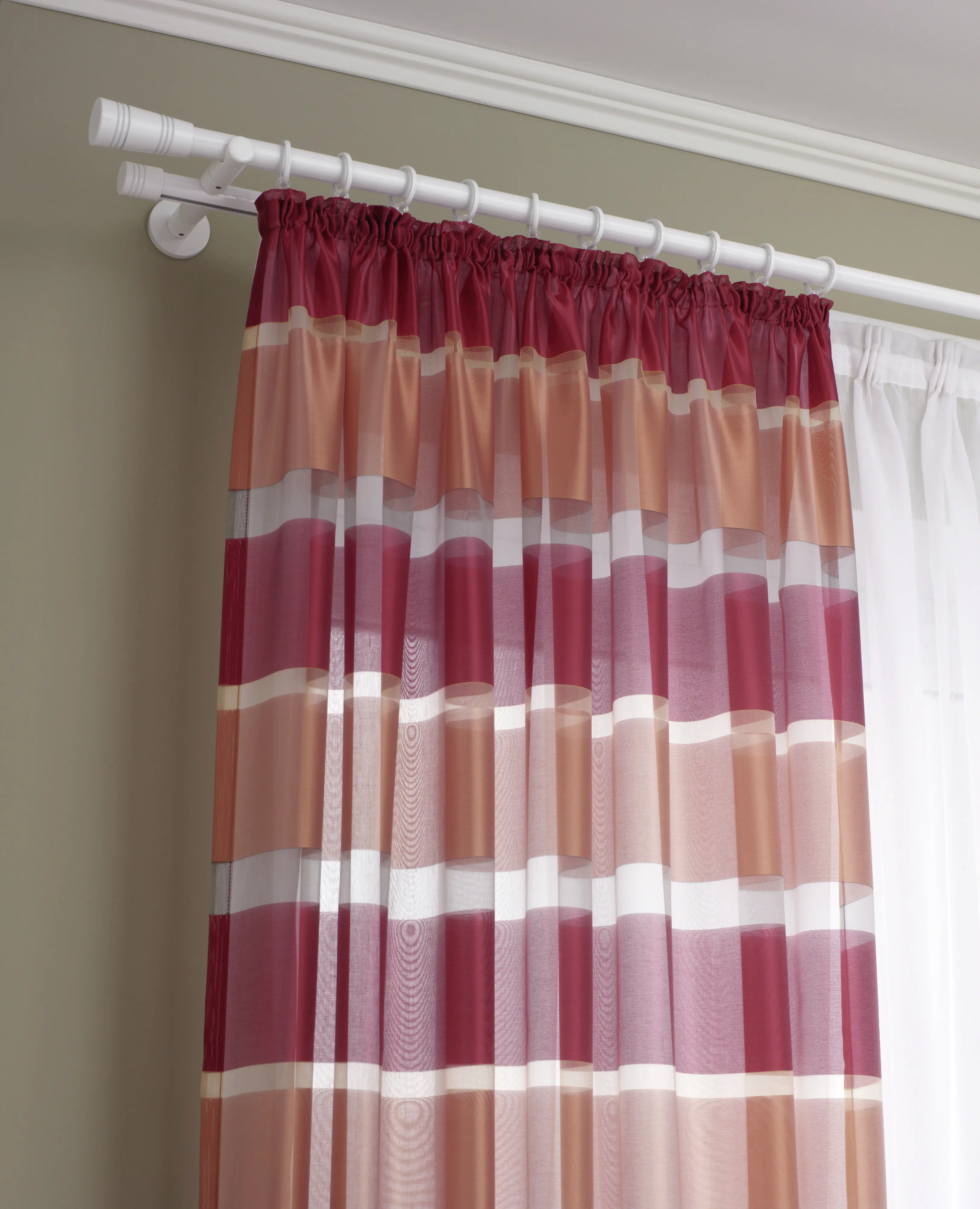 Gardinia Innenlauf Chicago Ø 20 mm, weiß, 240 cm