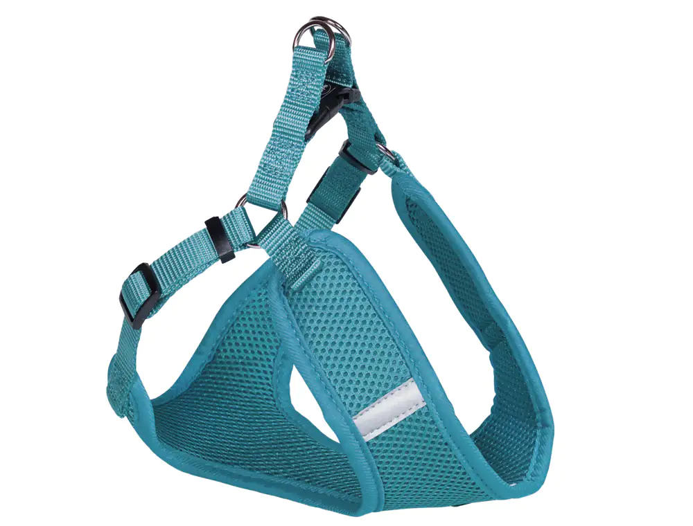 4033766107061 Nobby Hundegeschirr Mesh Reflect türkis