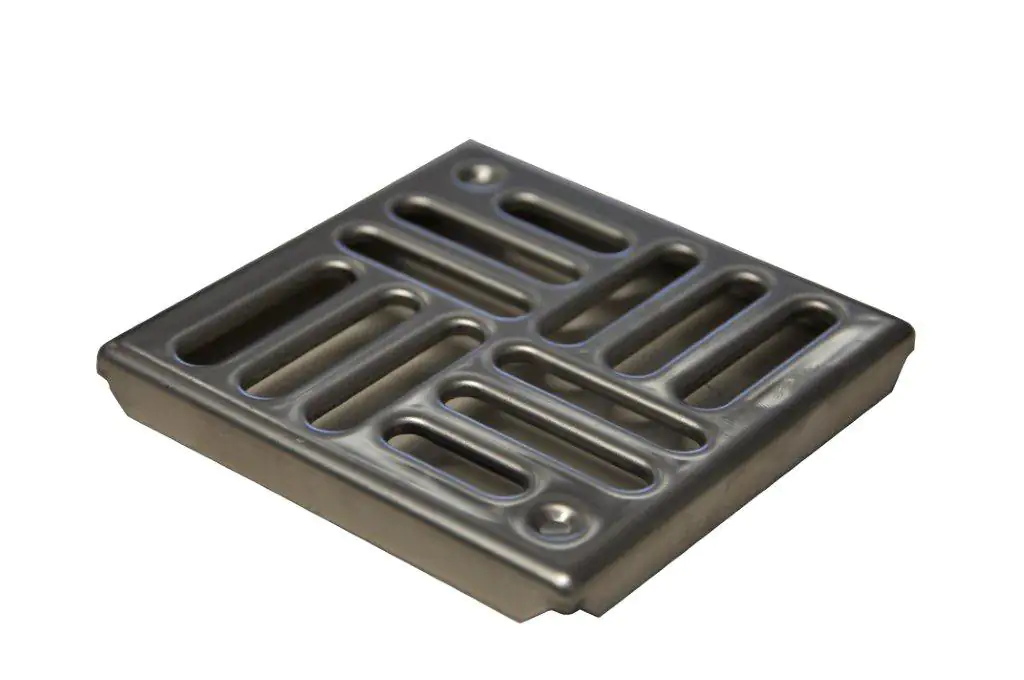 Marley Abläufe Edelstahlrost 100 x 100 mm für Abläufe