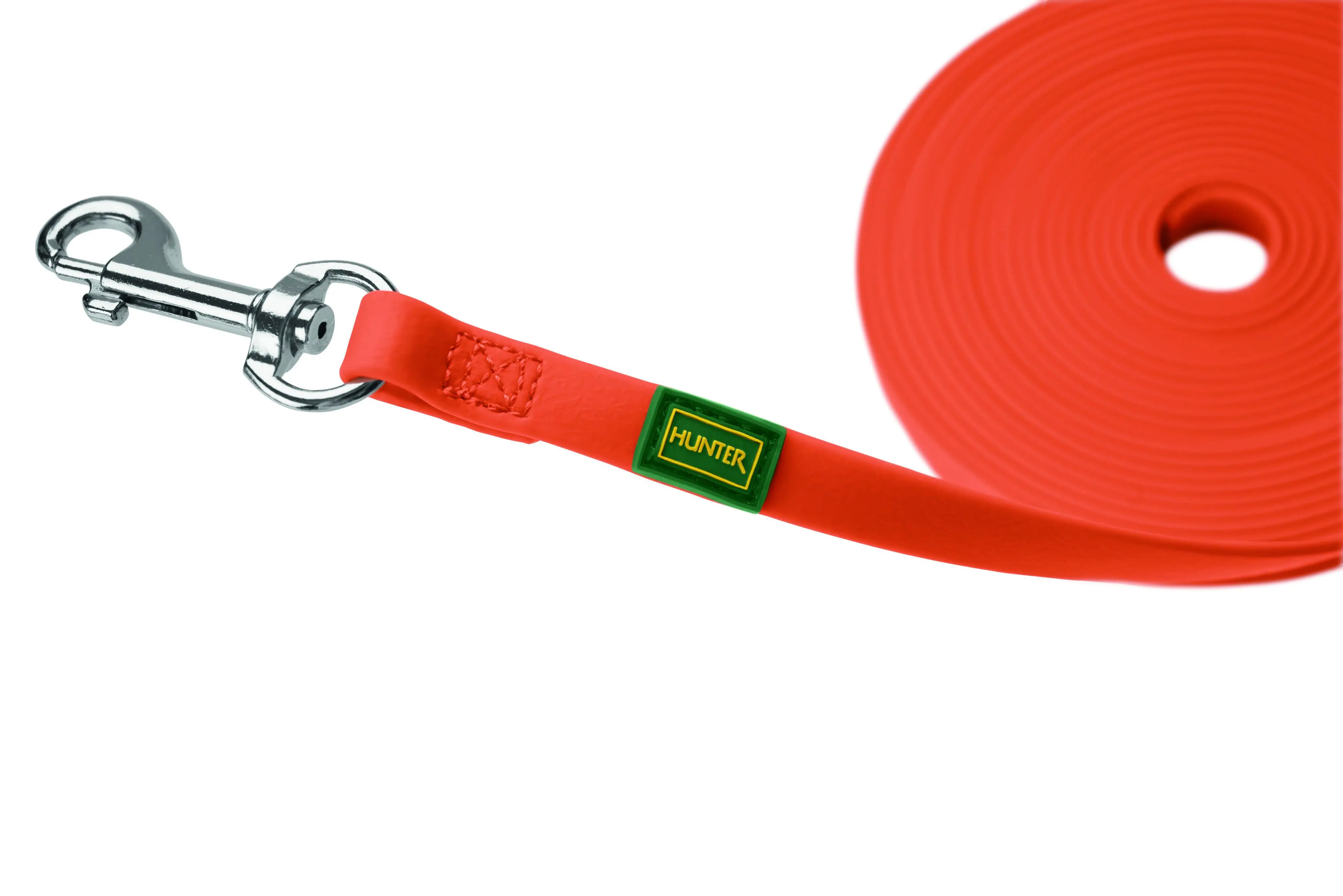 Hunter Schleppleine Hund Convenience 5 m x 1 cm neonorange