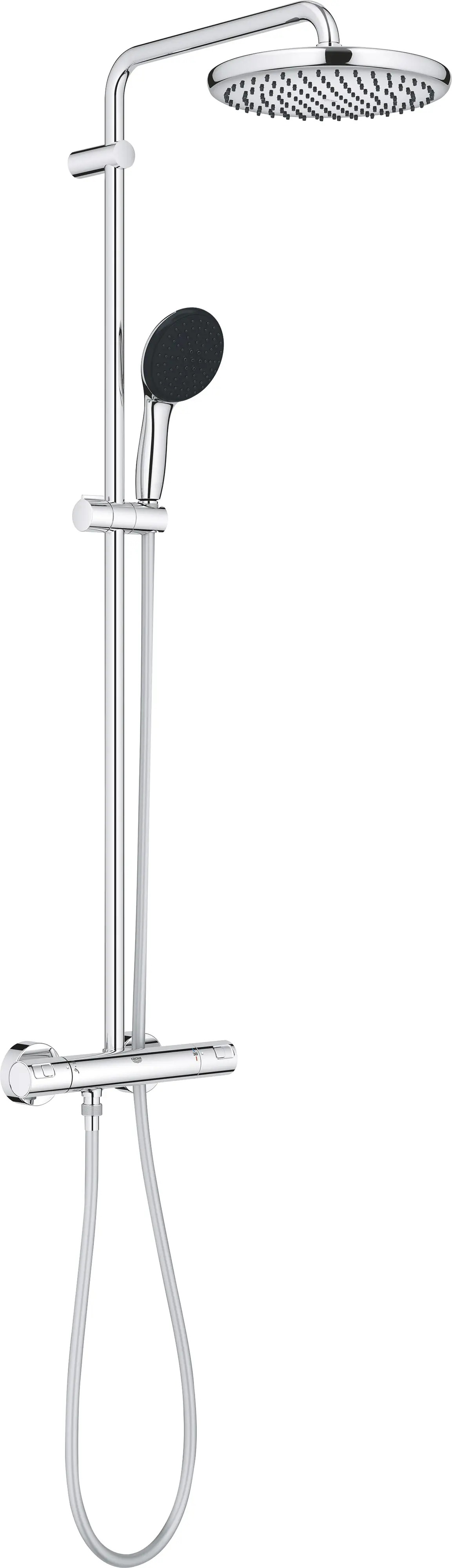 Grohe Kopfbrausesystem Vitalio Start 250 mit Thermostat chrom 113 x 40 cm Grohe Kopfbrausesystem Vitalio Start 250 mit Thermostat chrom 113 x 40 cm