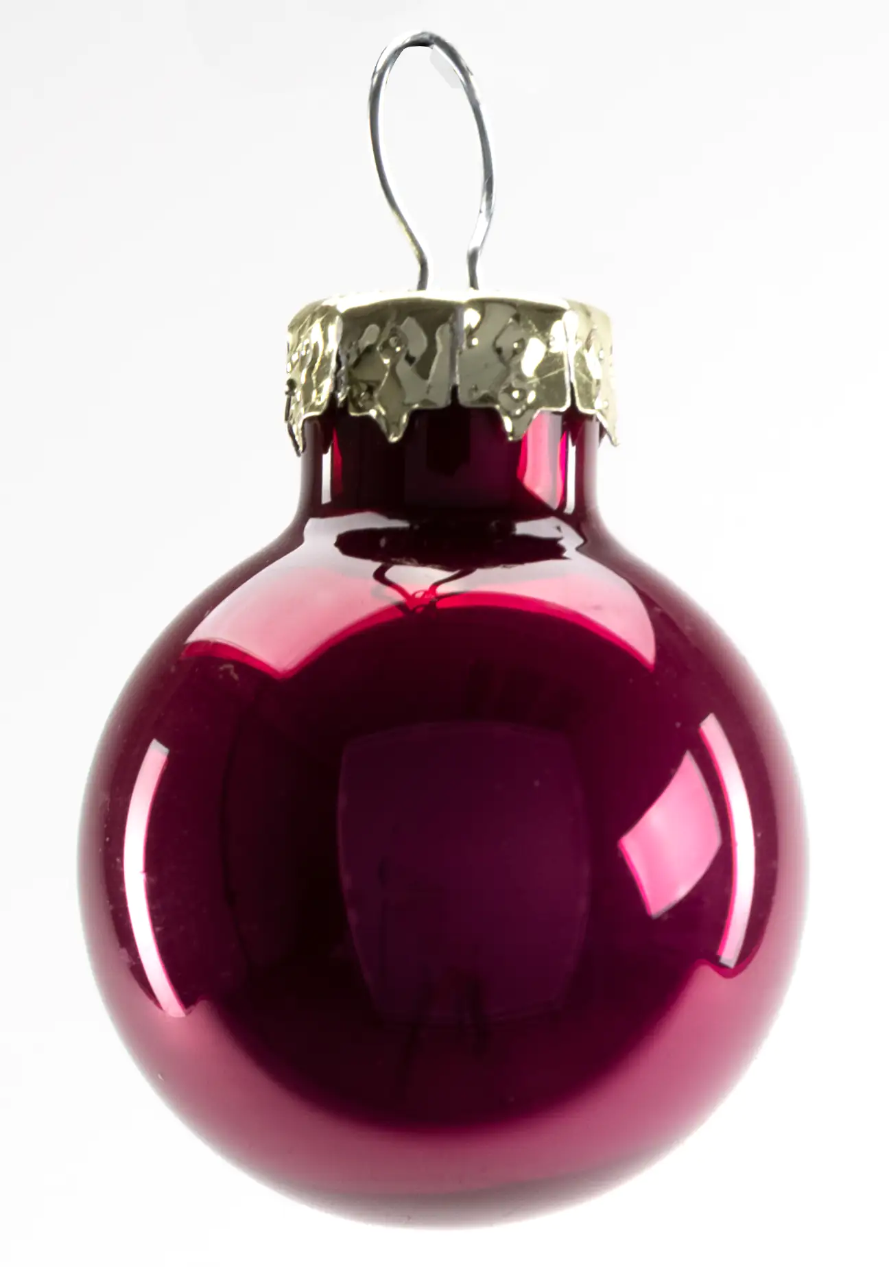 TrendLine Mini-Christbaumkugeln aus Glas Ø 2,5 cm magnolienrosa 24 Stück