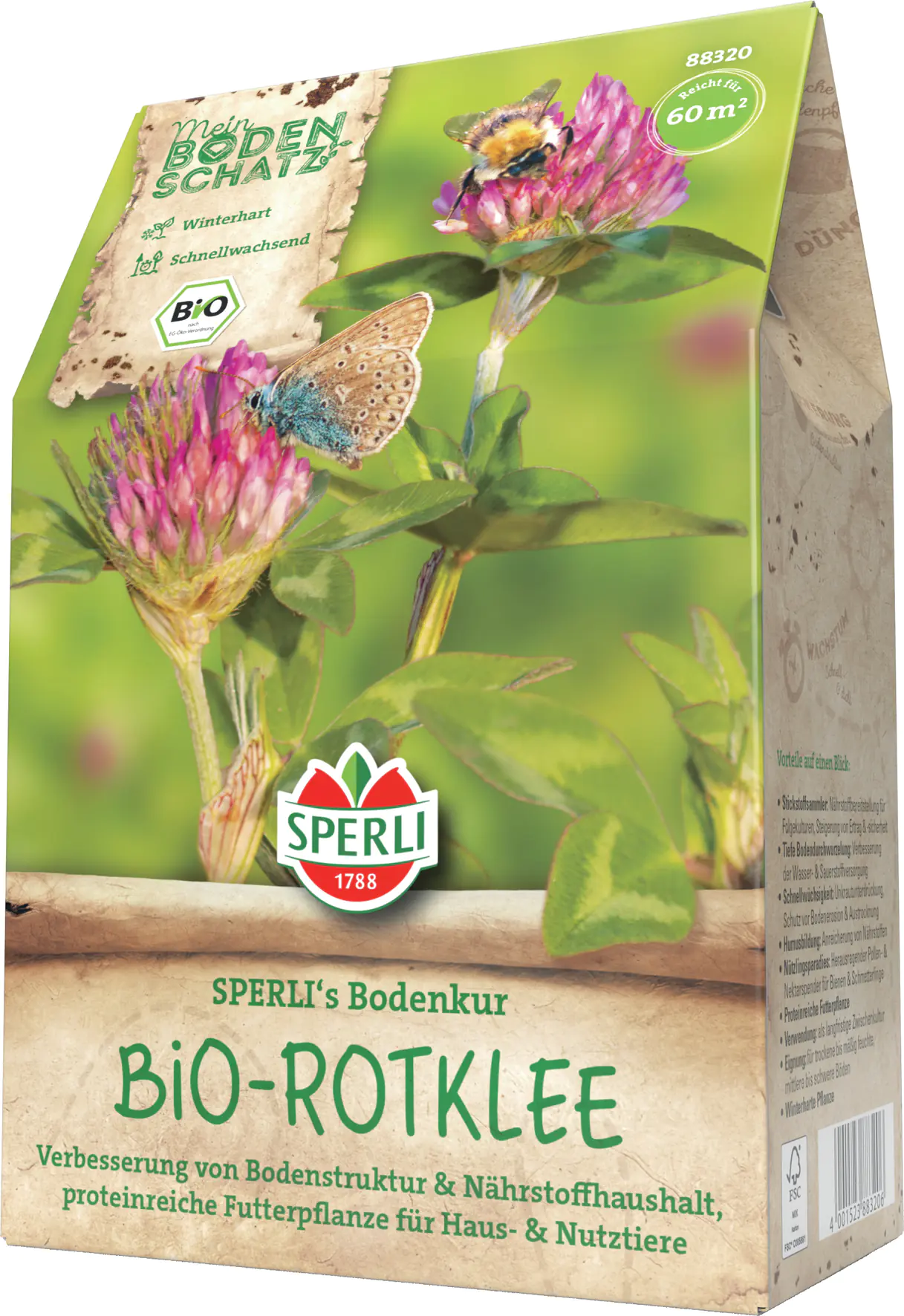 Sperli's Bodenkur Bio Rotklee 230 g