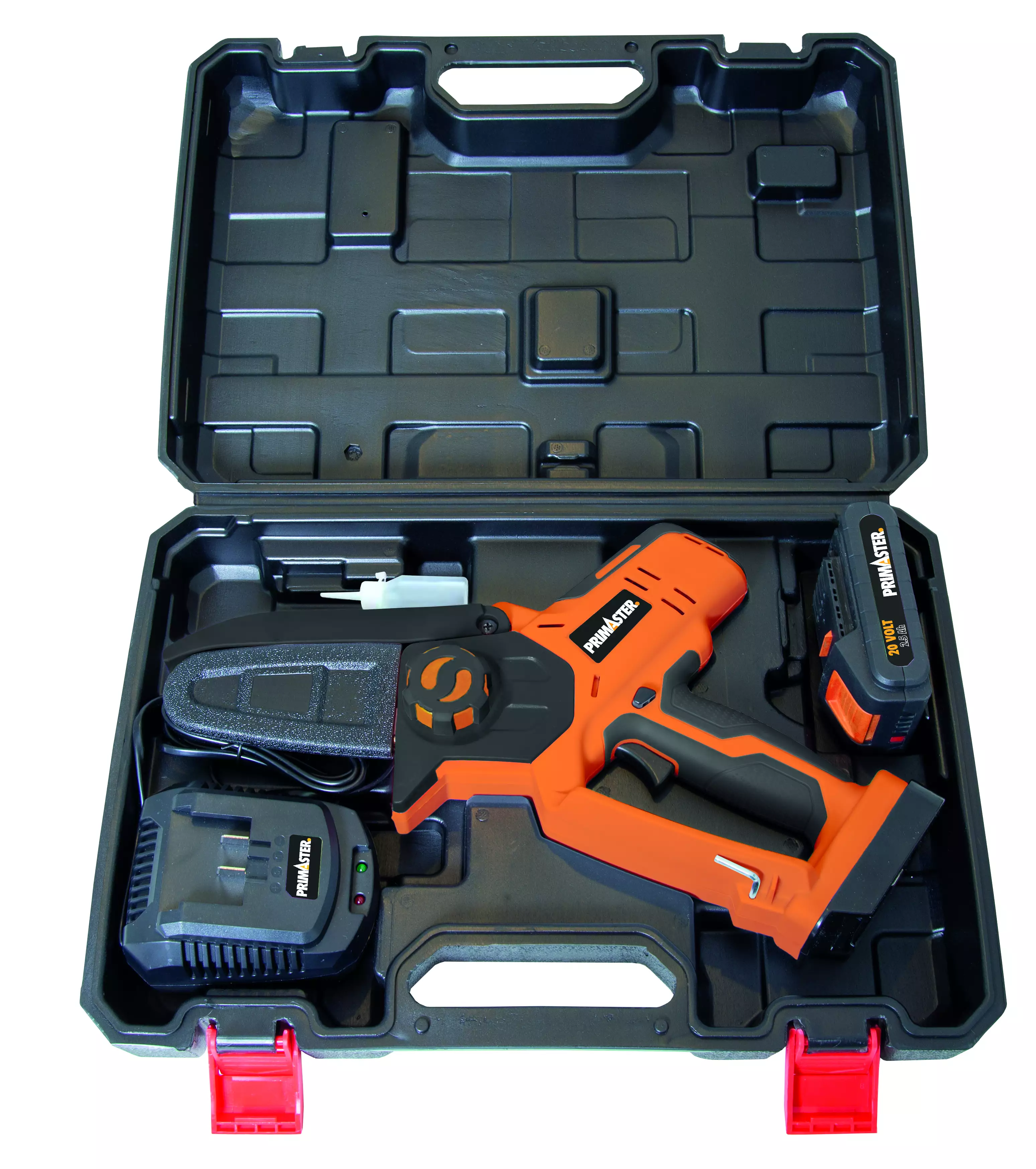 Primaster Akku Einhandsäge PMEKS 20 20 V, 2,5 Ah 10 cm Schwertlänge Primaster Akku Einhandsäge PMEKS 20 20 V, 2,5 Ah 10 cm Schwertlänge