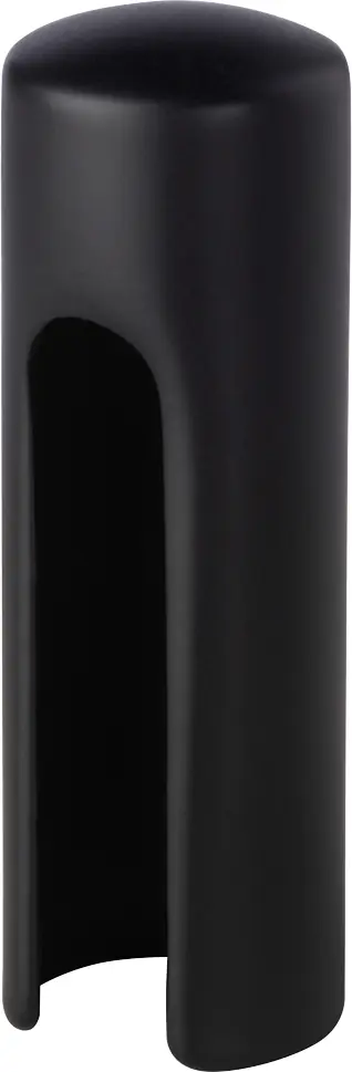 Alpertec Zierhülse für Zimmertürbänder Messing schwarz matt Ø 1,5 x 5,2 cm 4 Stück