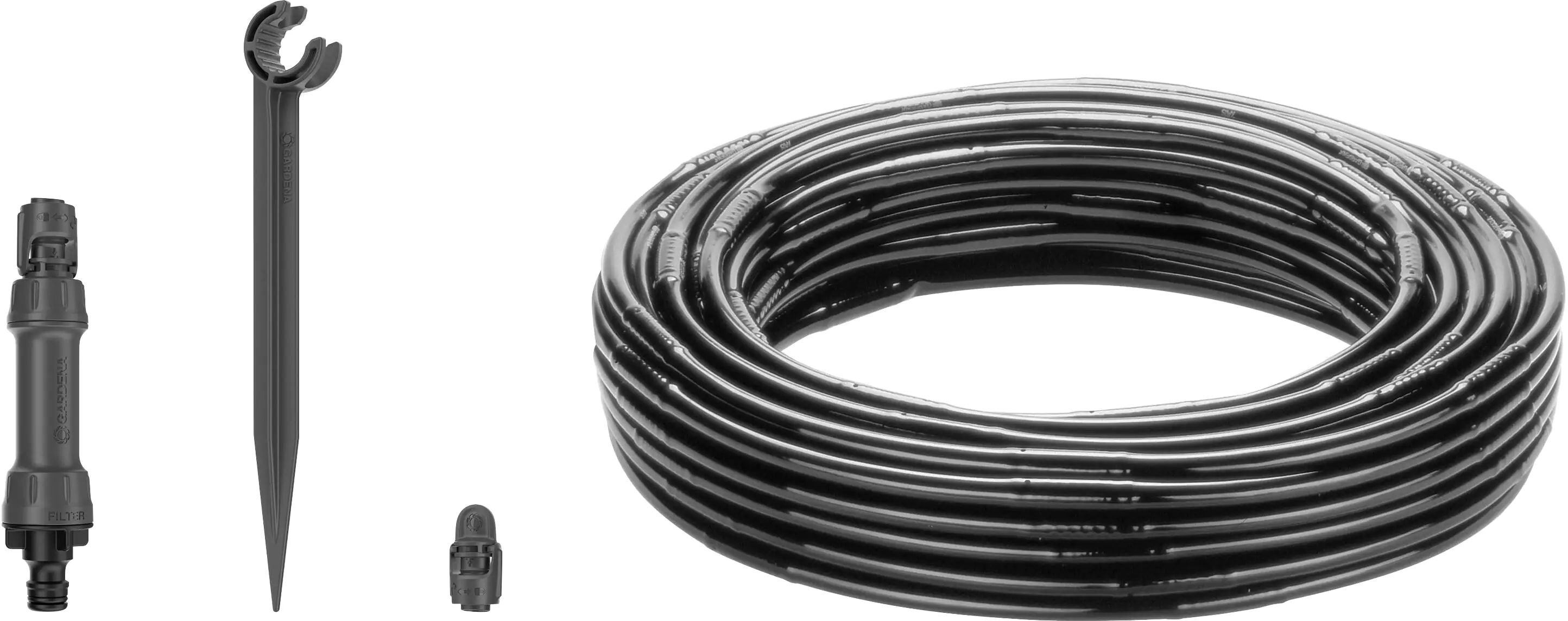 Gardena Tropfbewässerung Set Hecke/Sträucher 25 m