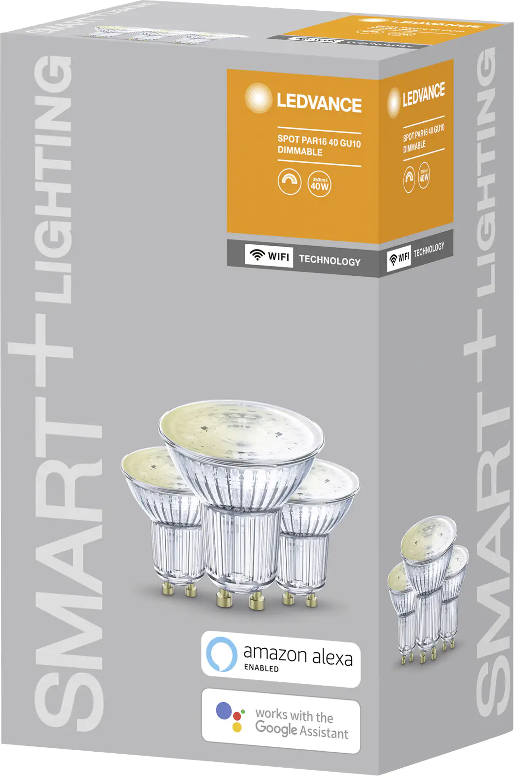 Ledvance Smart+WiFi LED Leuchtmittel Reflektor 3 Stück Reflektor GU10 4,9 W Ledvance Smart+WiFi LED Leuchtmittel Reflektor 3 Stück Reflektor GU10 4,9 W