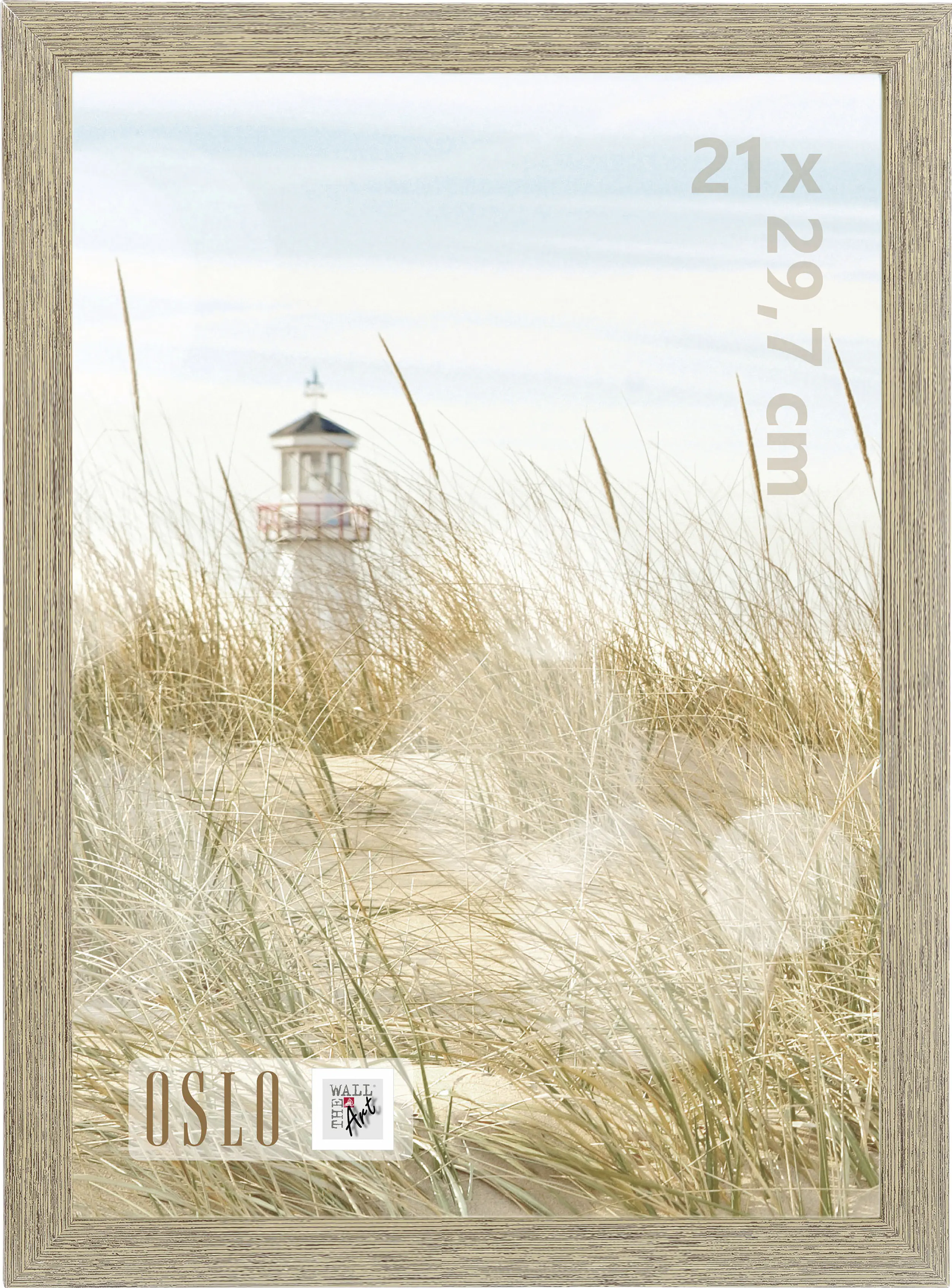 Bilderrahmen Oslo Beige 21 x 29,5 cm