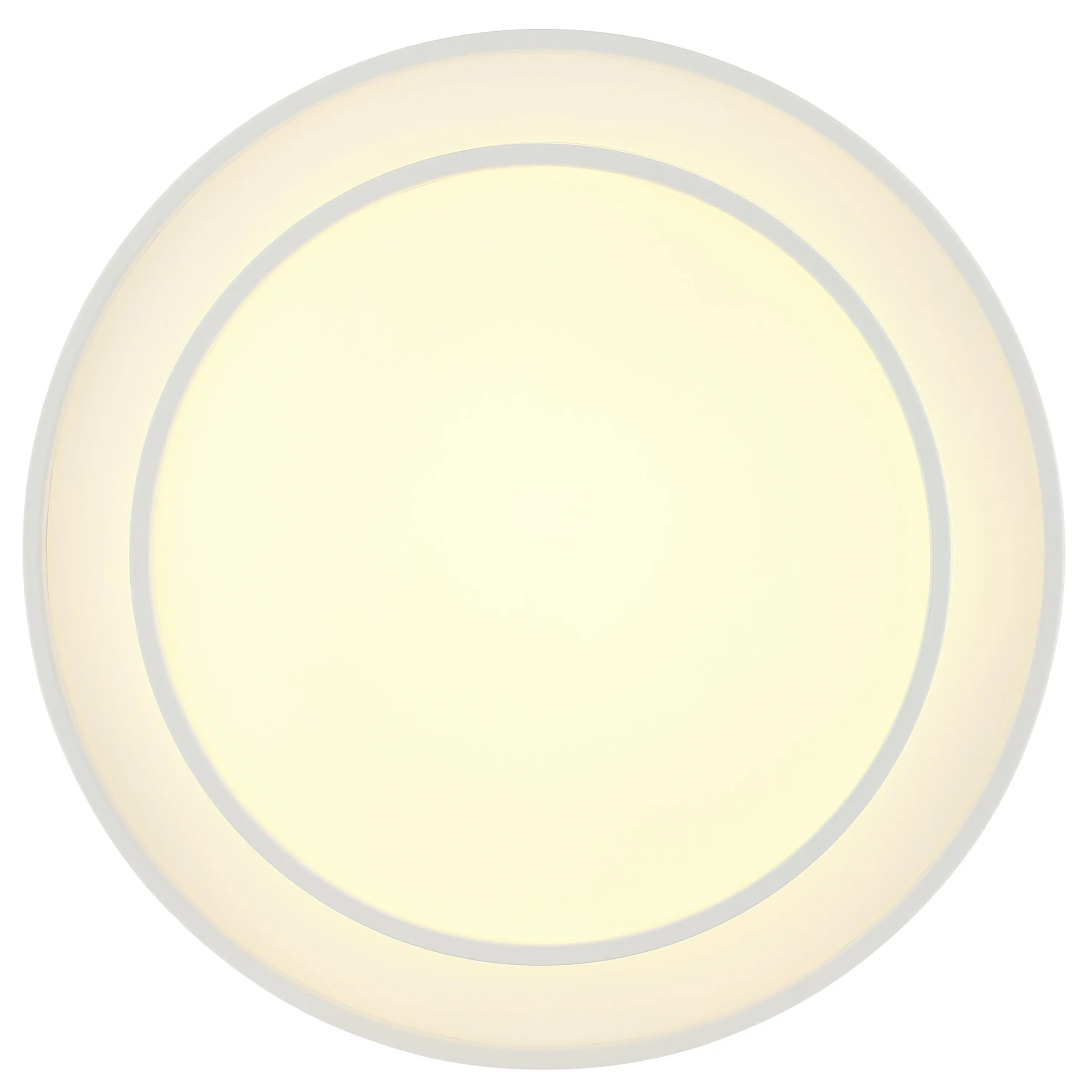 Brilliant LED Deckenleuchte Faruz Ø 37 x 8,5 cm warmweiß-kaltweiß weiß