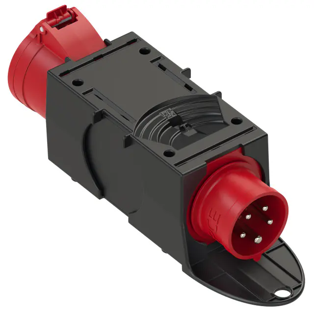 Unitec CEE-Adapter Übergangs-Steckvorrichtung PCE 16A/32A IP44 5-polig schwarz/grau