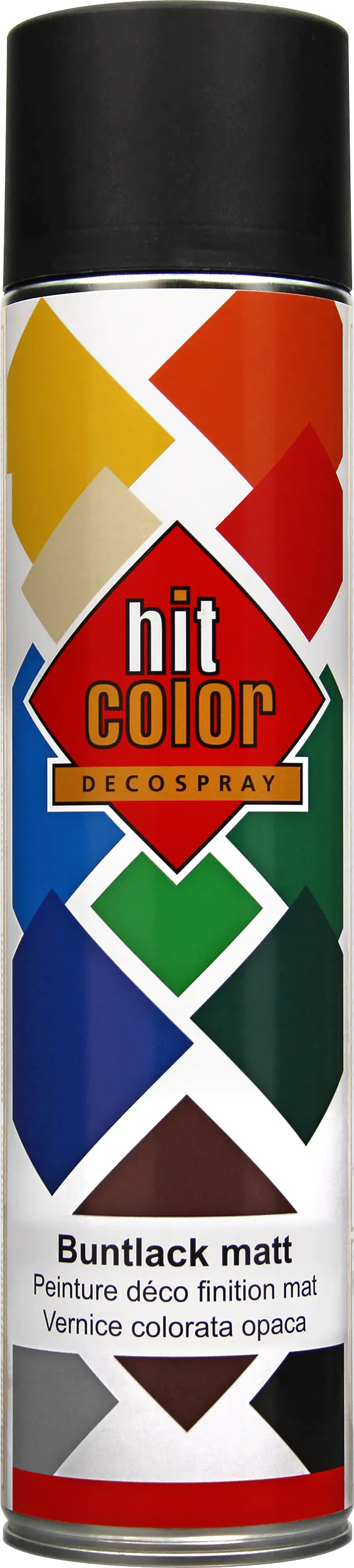 Belton Hitcolor Lackspray 600 ml schwarz matt