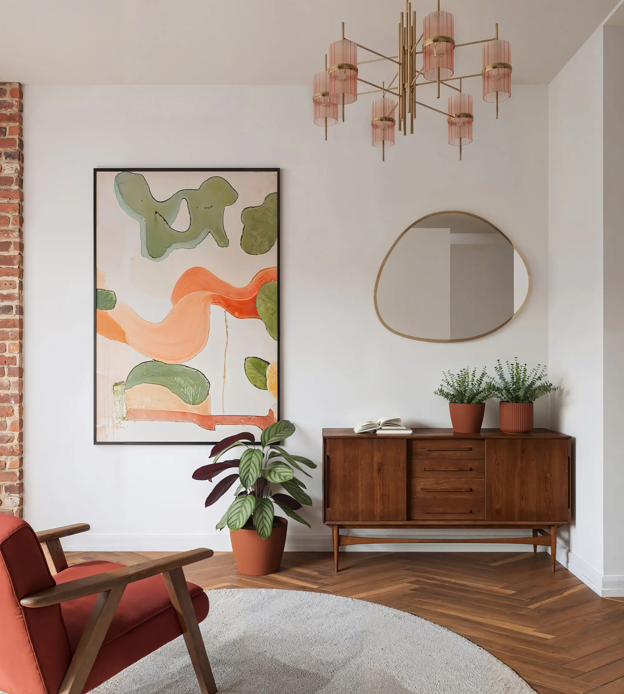 Artevasi Übertopf Luna Keramik blau matt Ø 14 x 13 cm 