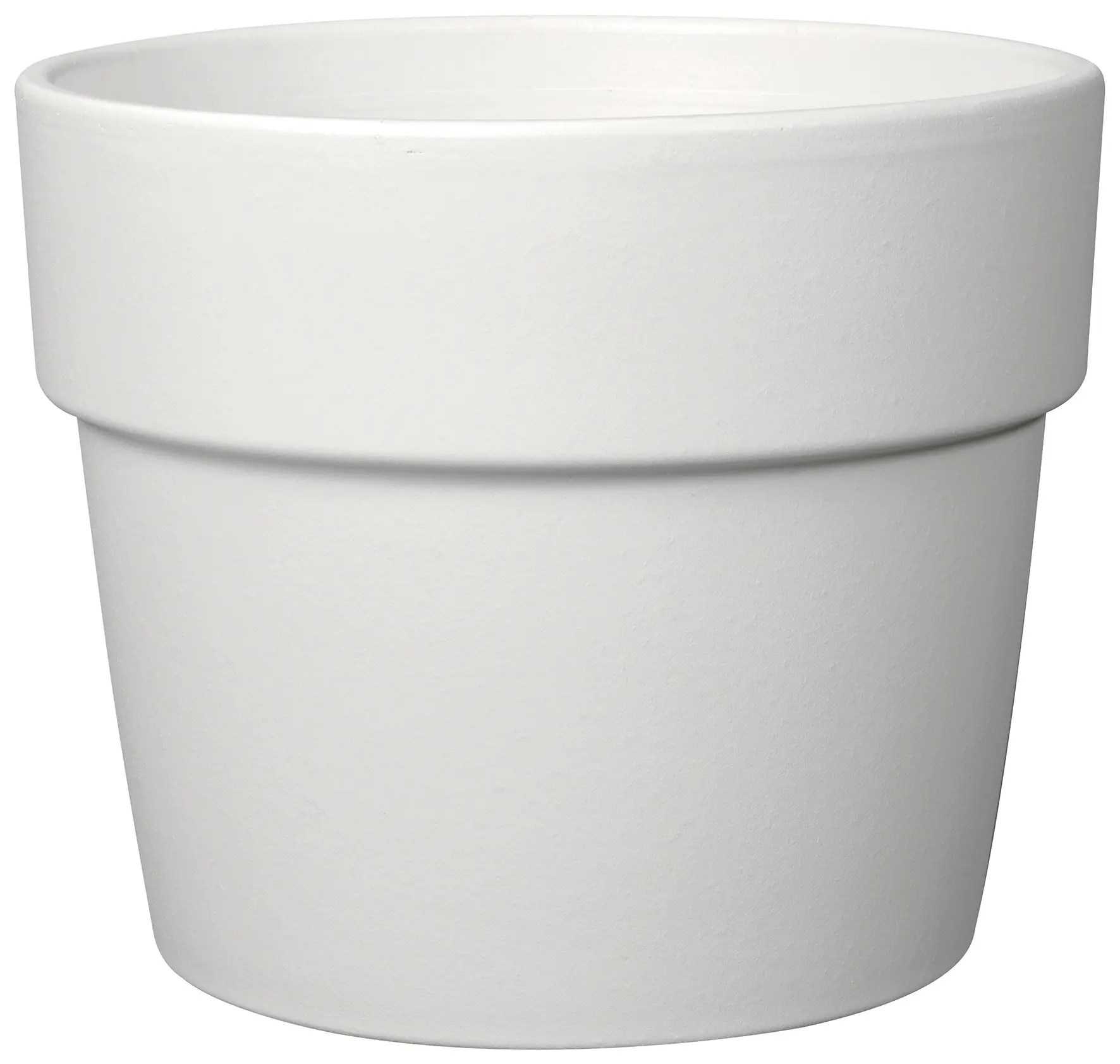 Bigband Pflanztopf Perfetto Ø 39 cm Terrakotta weiß 