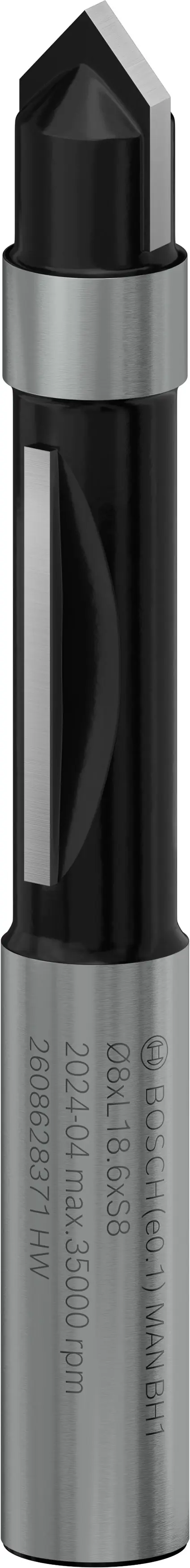 Bosch Kopierfräser 8 mm D1 8 mm L 19 mm G 66 mm