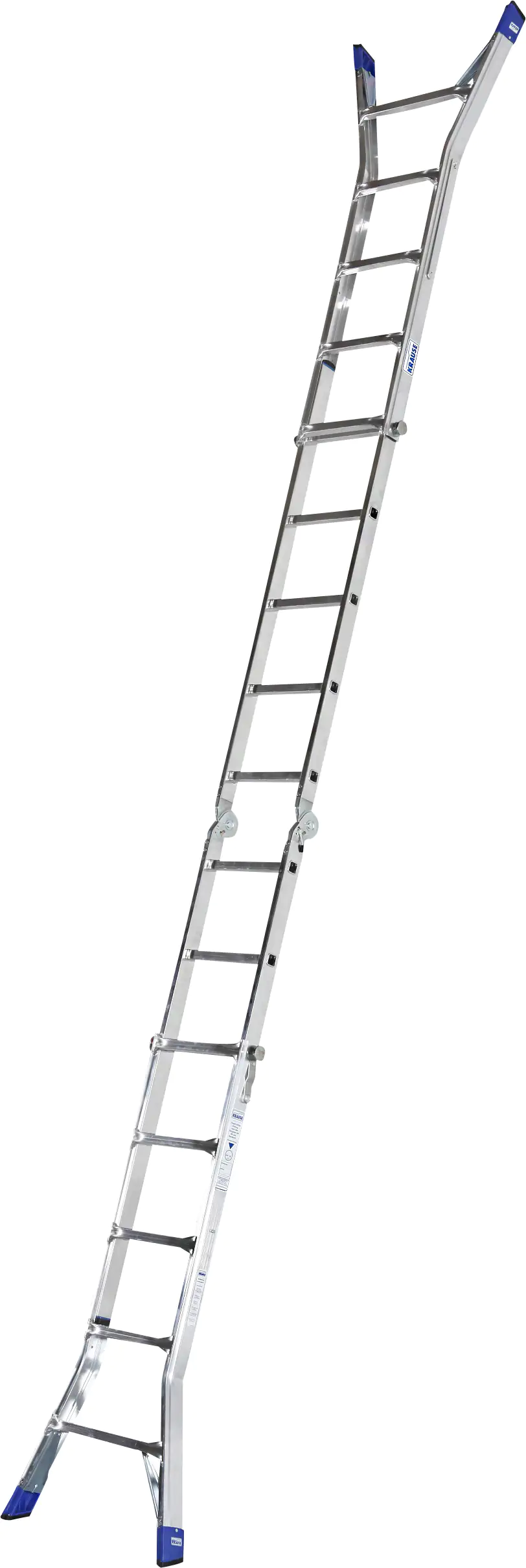 Krause Aluminium-Gelenk-Teleskopleiter STABILO 6,05 m