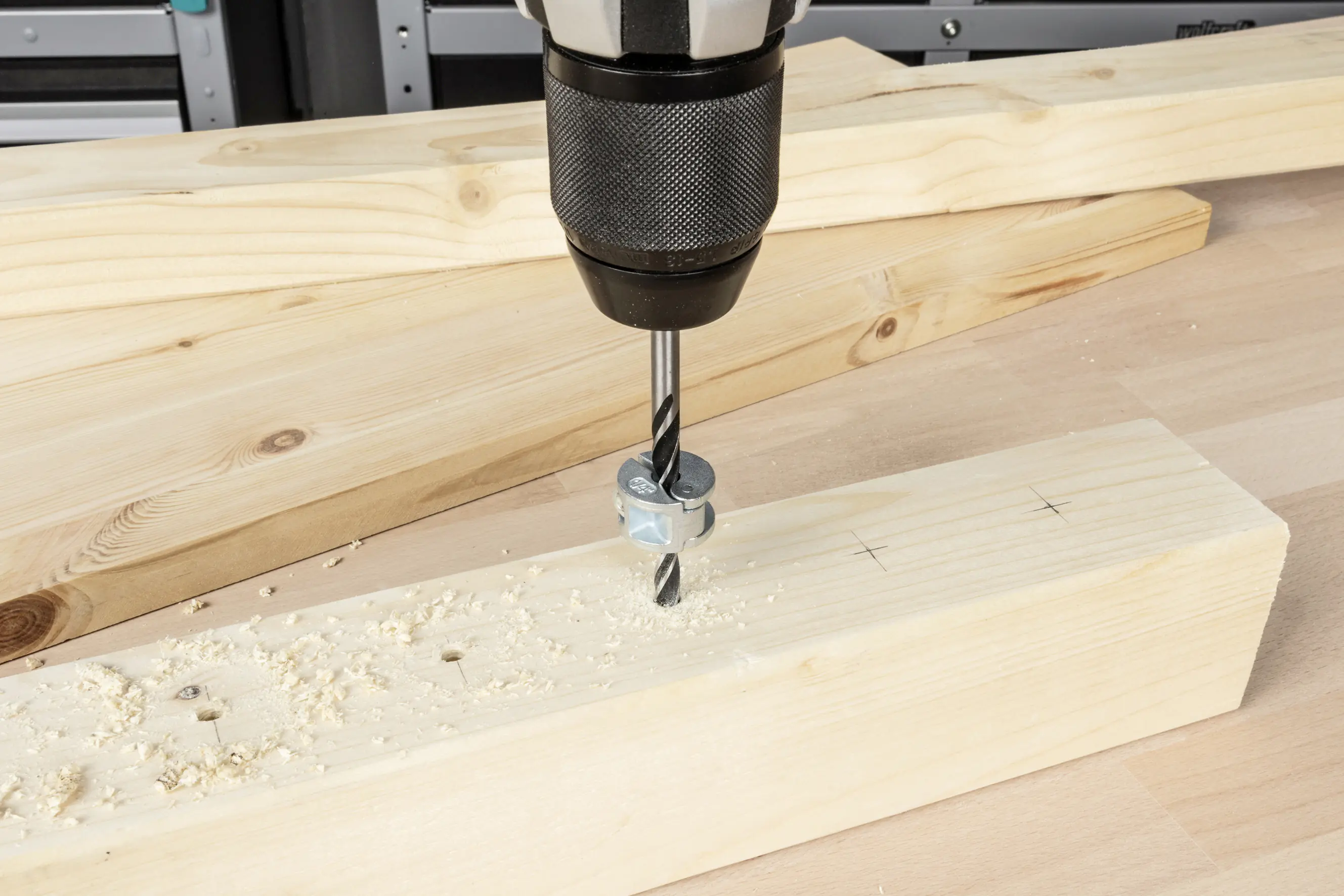 Wolfcraft Tiefenstopp 3-teilig Ø 6, 8, 10 mm Wolfcraft Tiefenstopp 3-teilig Ø 6, 8, 10 mm