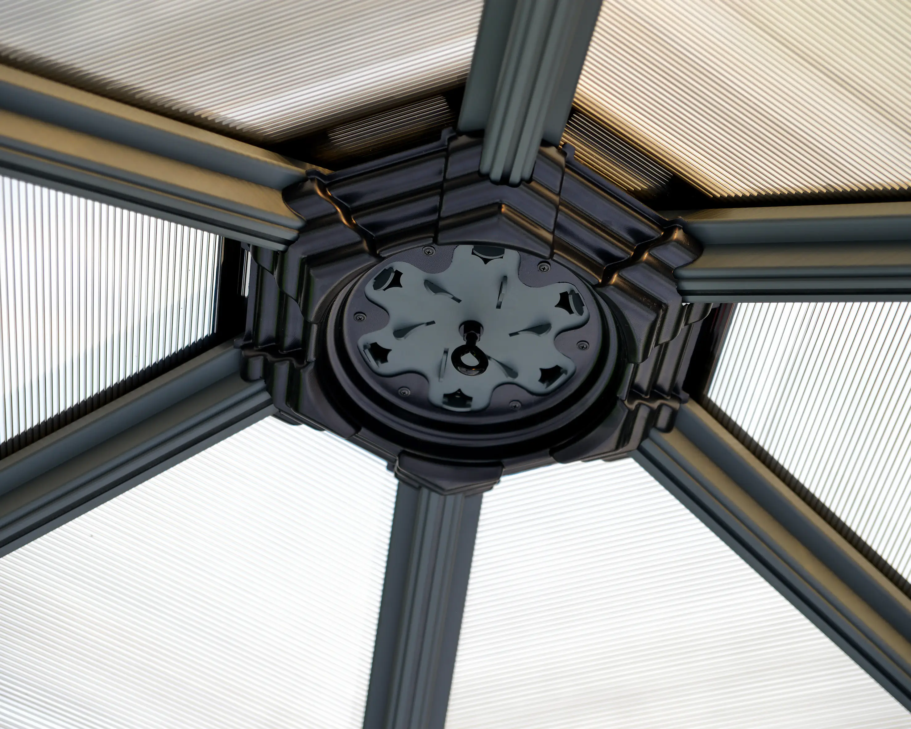 Canopia Pavillon Roma 414 x 359 cm, grau