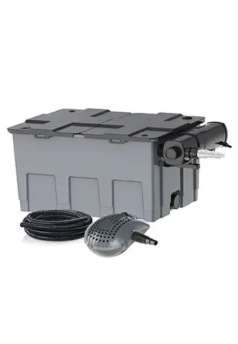 Heissner Durchlauffilter-Set FPU 24000 mit UVC-Klärer Teiche bis 24.000 l