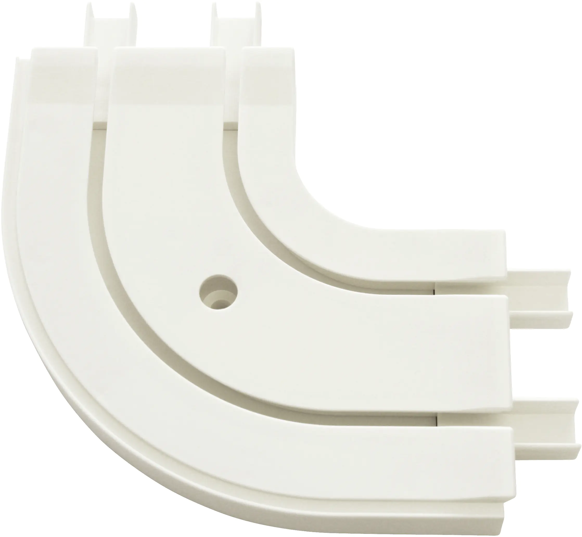 Gardinia Verlängerung für Vorhangschiene GE 2-läufig, weiß