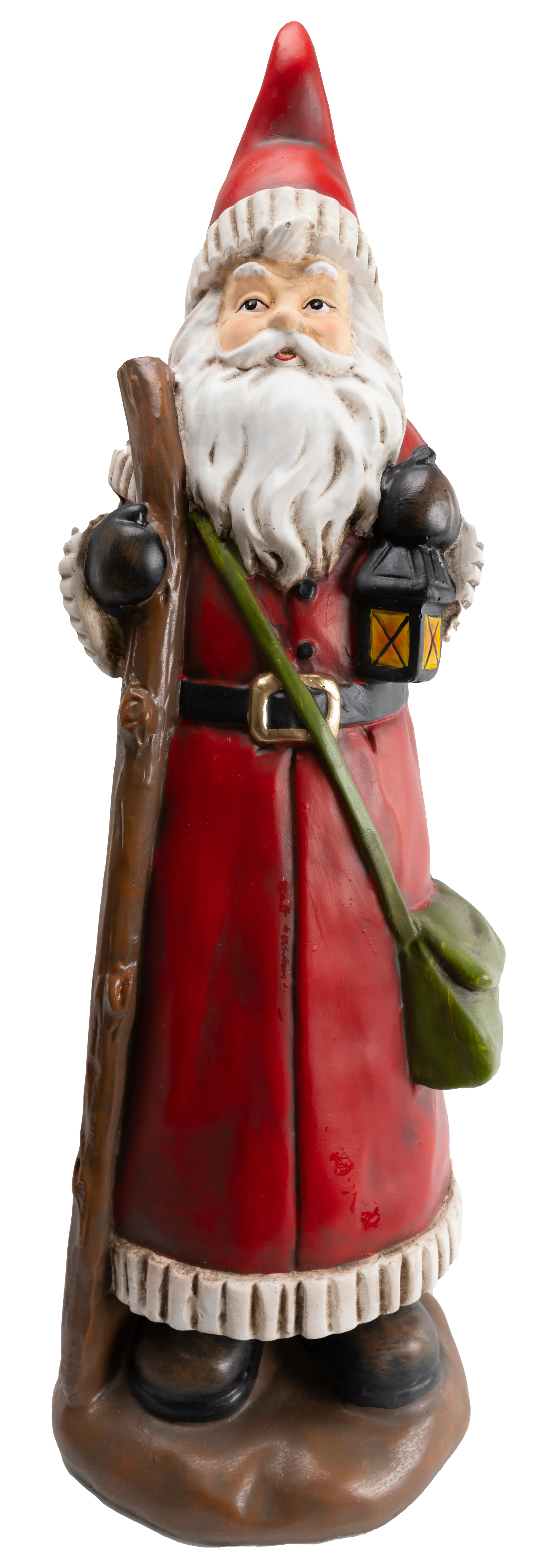 4333692392150_01 TrendLine Dekofigur Weihnachtsmann 80 x 30 cm rot