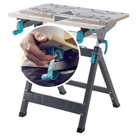 Wolfcraft Maschinen- und Spanntisch Master 750 Ergo höhenverstellbar