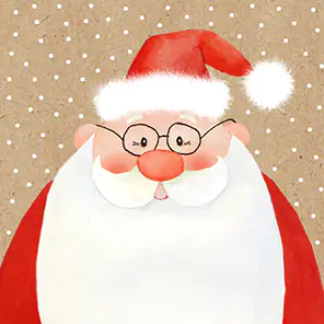 Braun & Company Servietten Cocktail Lieber Nikolaus 25 x 25 cm - 20er Pack Braun & Company Servietten Cocktail Lieber Nikolaus 25 x 25 cm - 20er Pack