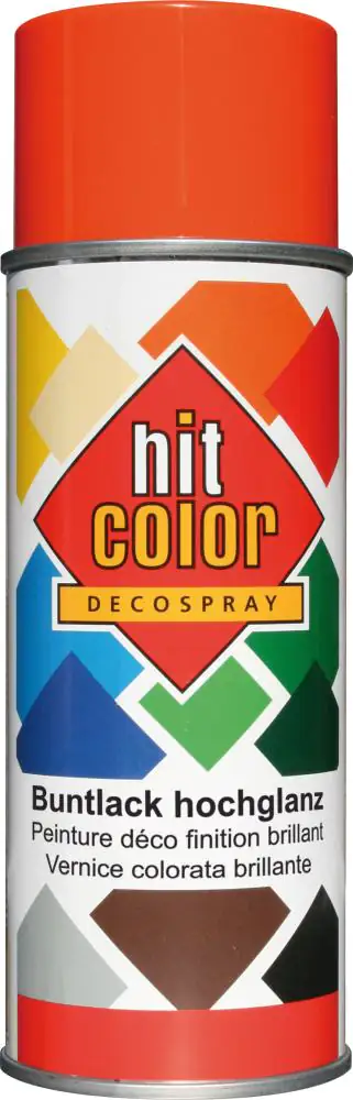 Belton Hitcolor Lackspray 400 ml reinorange hochglanz
