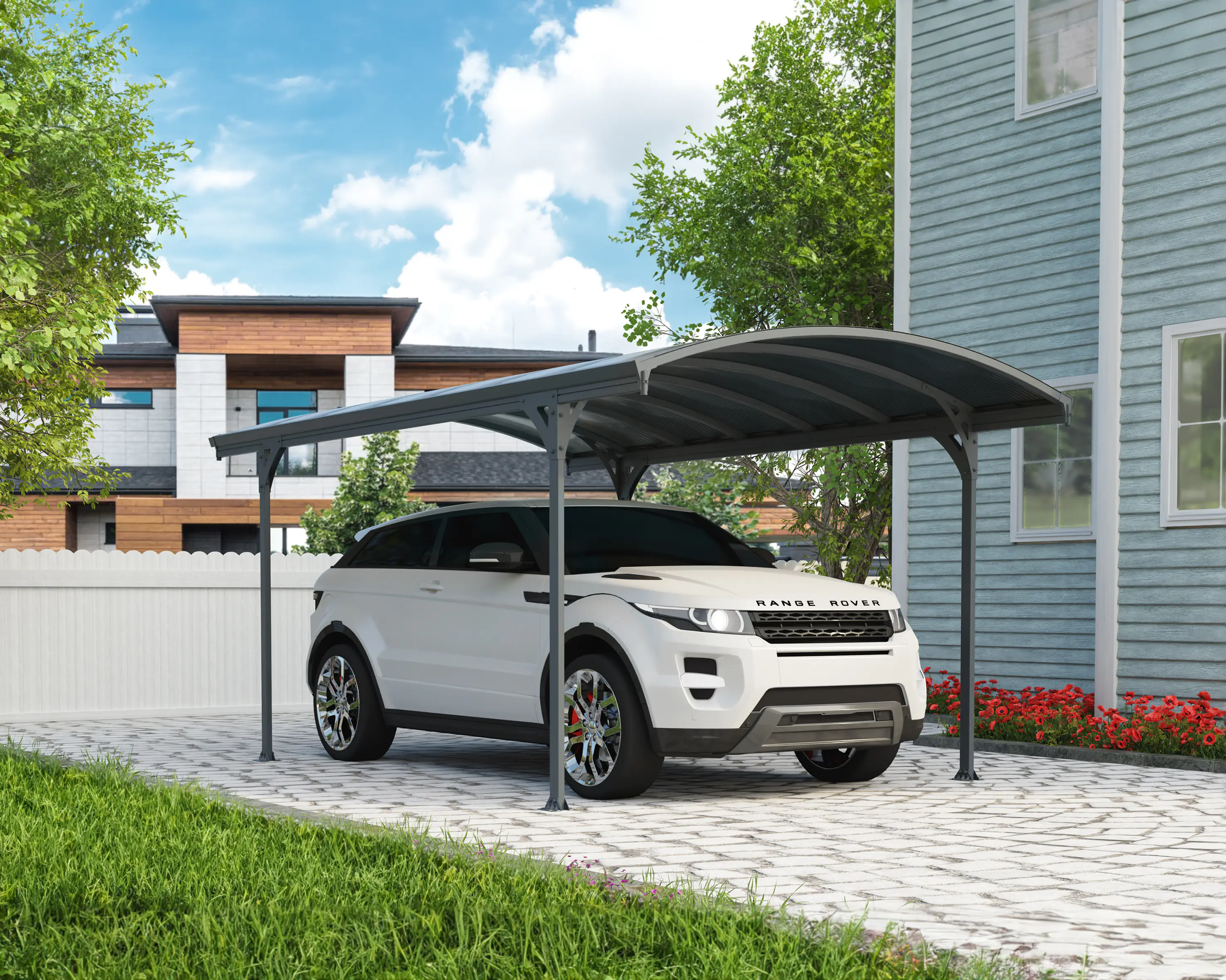 Canopia Carport Vitoria 5000 501 x 291 cm anthrazit Canopia Carport Vitoria 5000 501 x 291 cm anthrazit